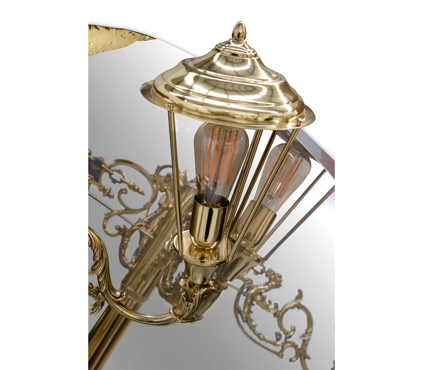 lumiere round mirror