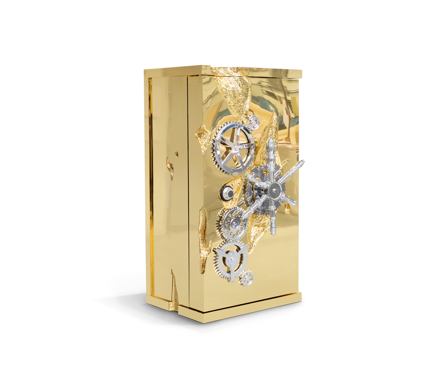 millionaire gold luxury safe
