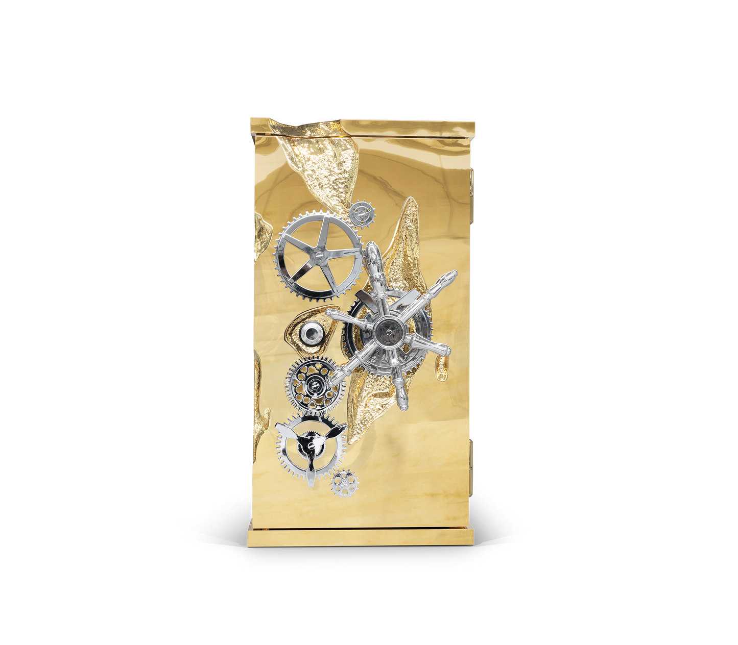 millionaire gold luxury safe