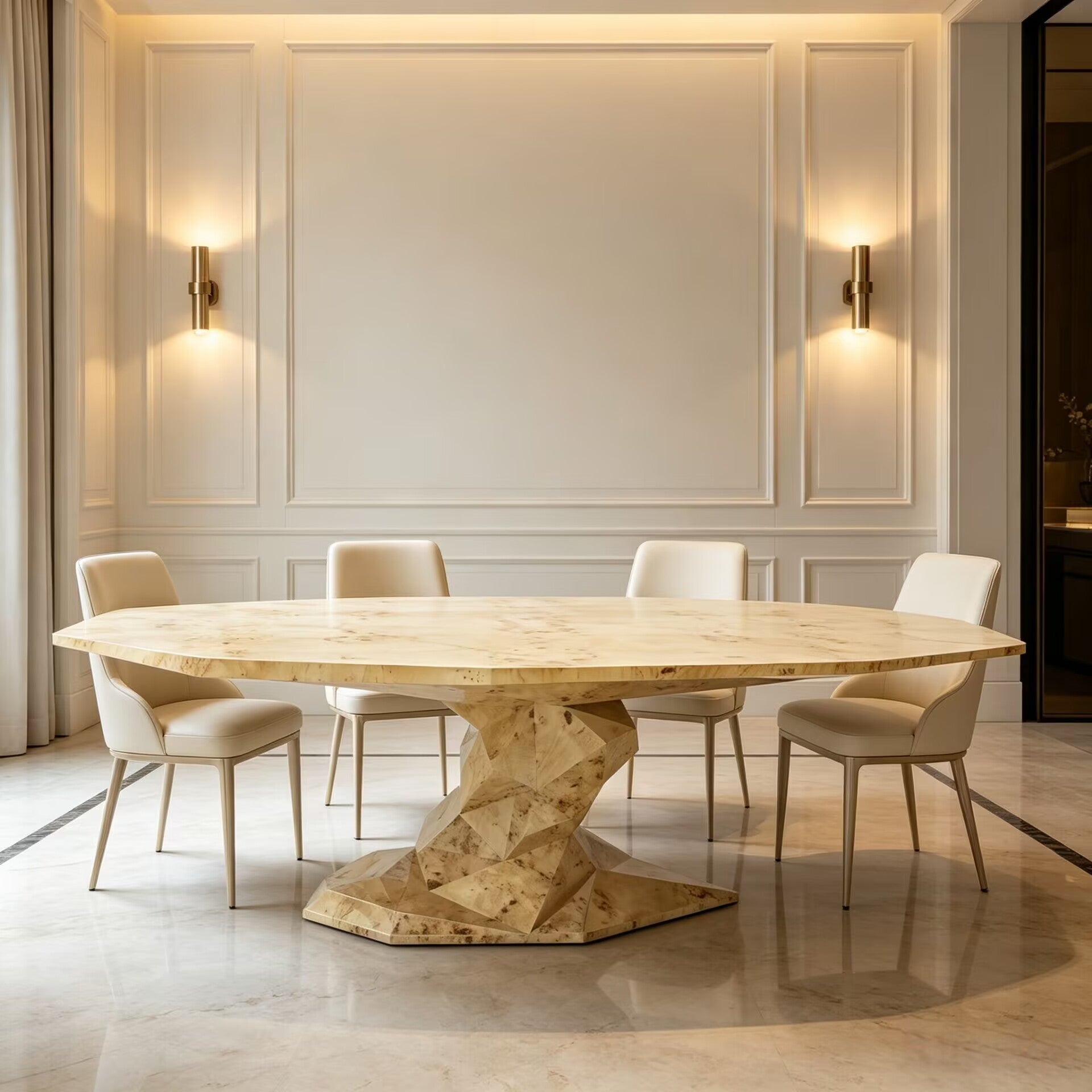 Marble Dining Tables vs Wood Dining Tables: Which One Should You Pick