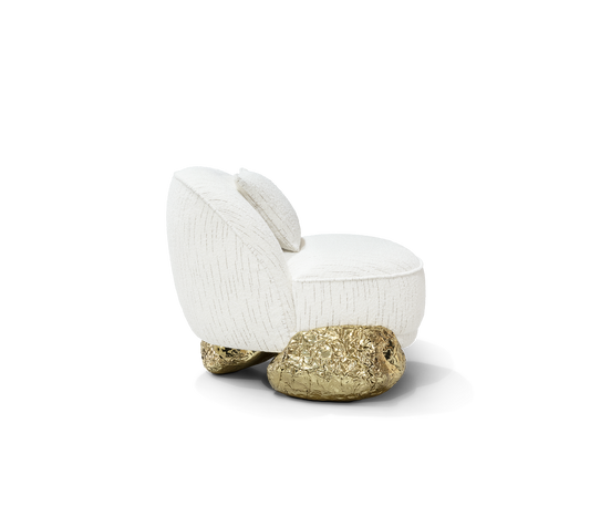 ANGRA PURE COPPER ARMCHAIR UNIQUE SOFA OF VILLA