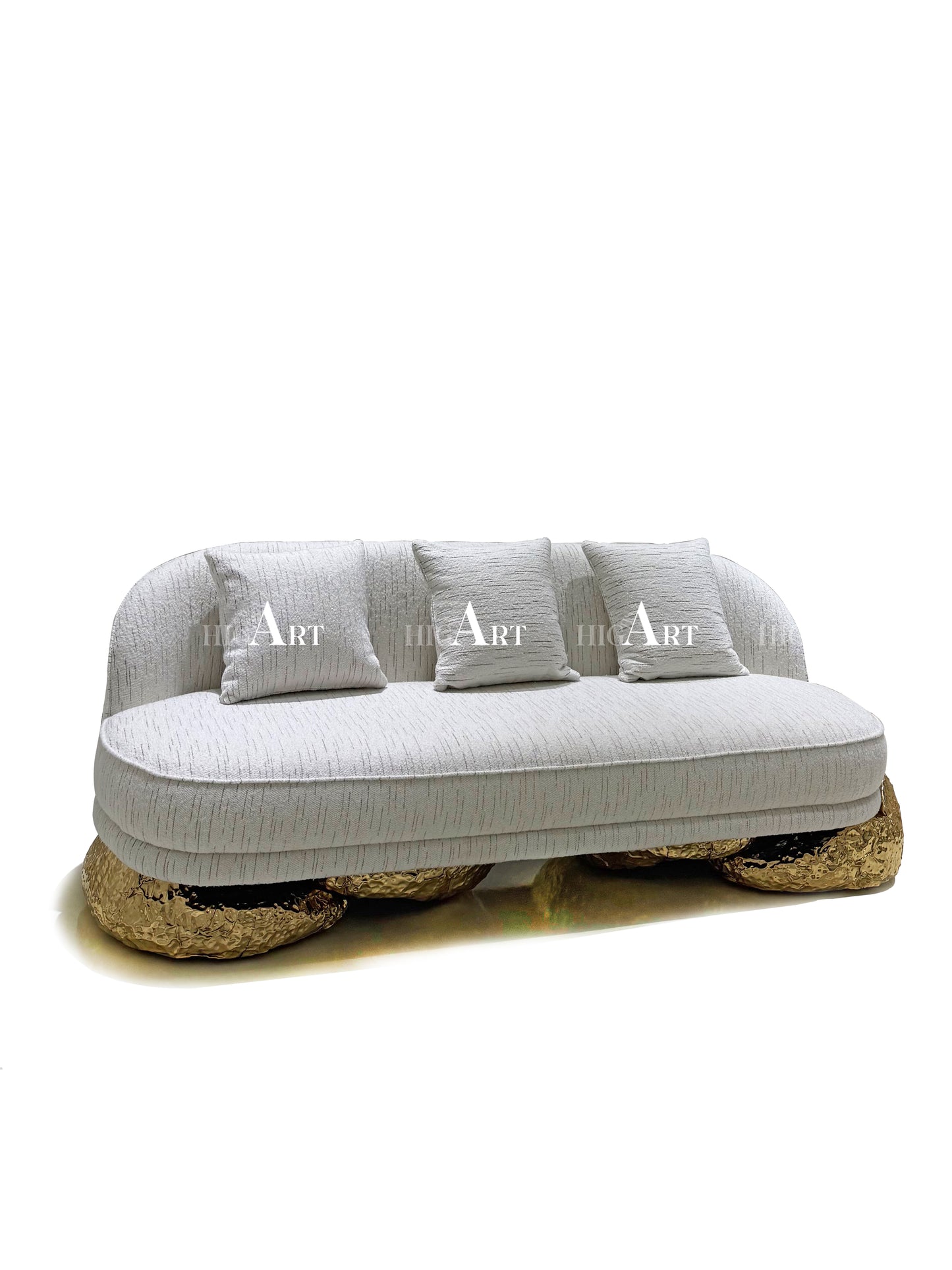 ANGRA PURE COPPER ARMCHAIR UNIQUE SOFA OF VILLA