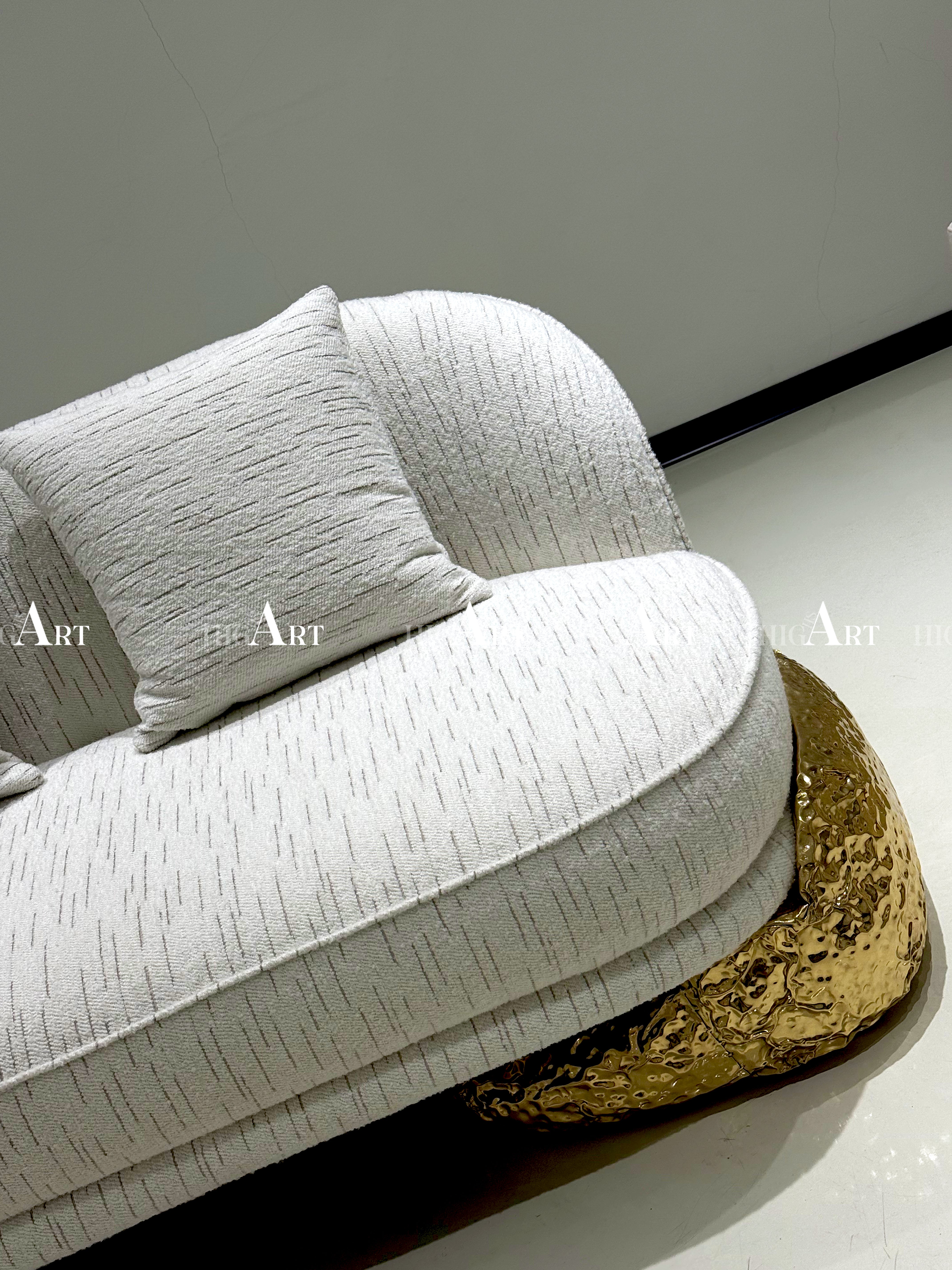 ANGRA PURE COPPER ARMCHAIR UNIQUE SOFA OF VILLA