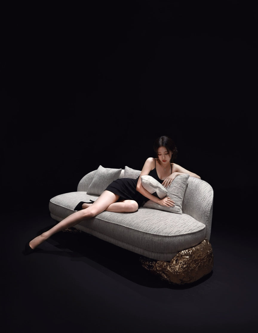 ANGRA PURE COPPER ARMCHAIR UNIQUE SOFA OF VILLA