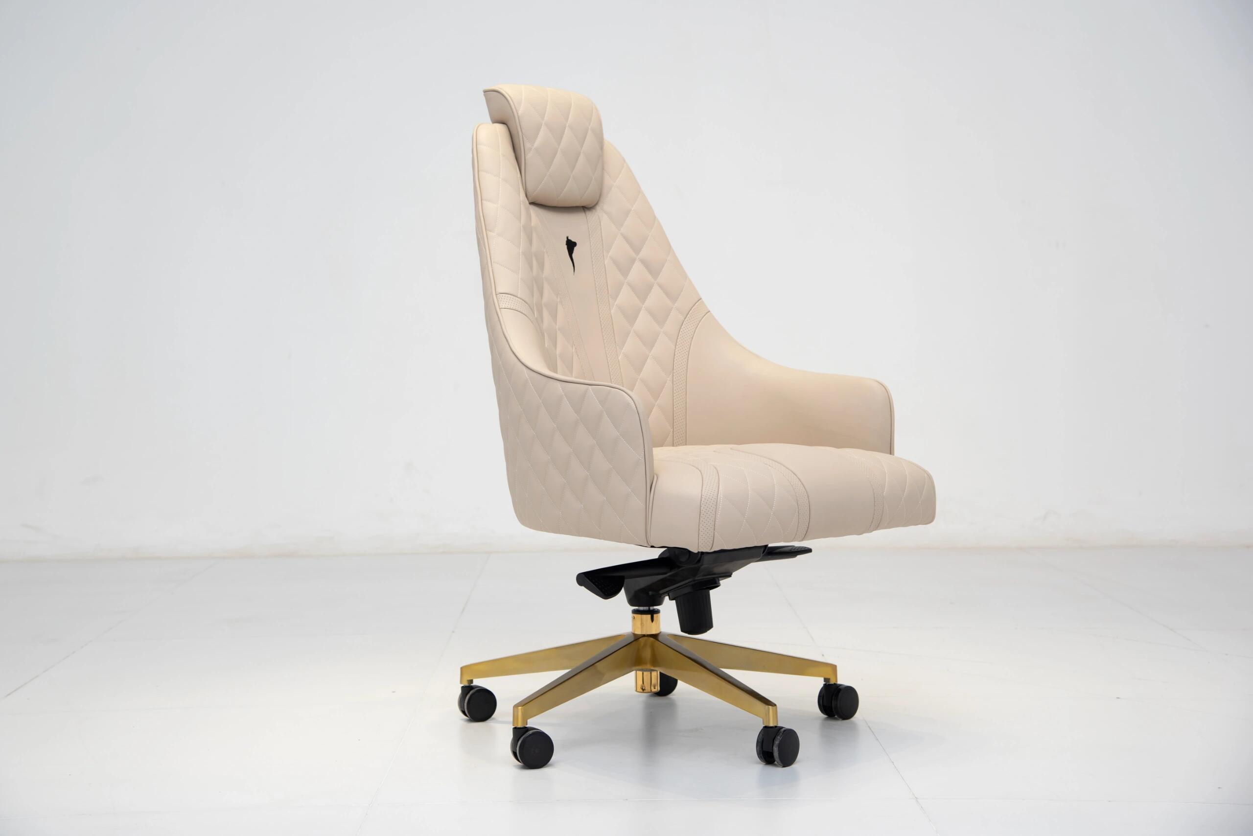 ATLAS Italian high-end creative genuine leather swivel OFFICE CHAIR