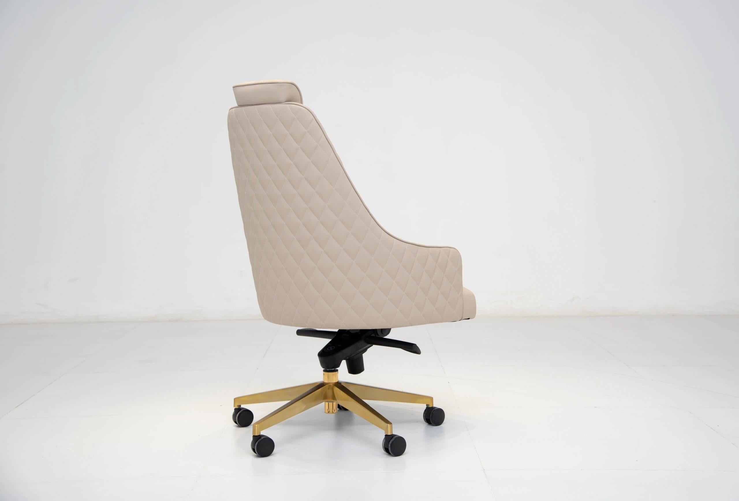 ATLAS Italian high-end creative genuine leather swivel OFFICE CHAIR