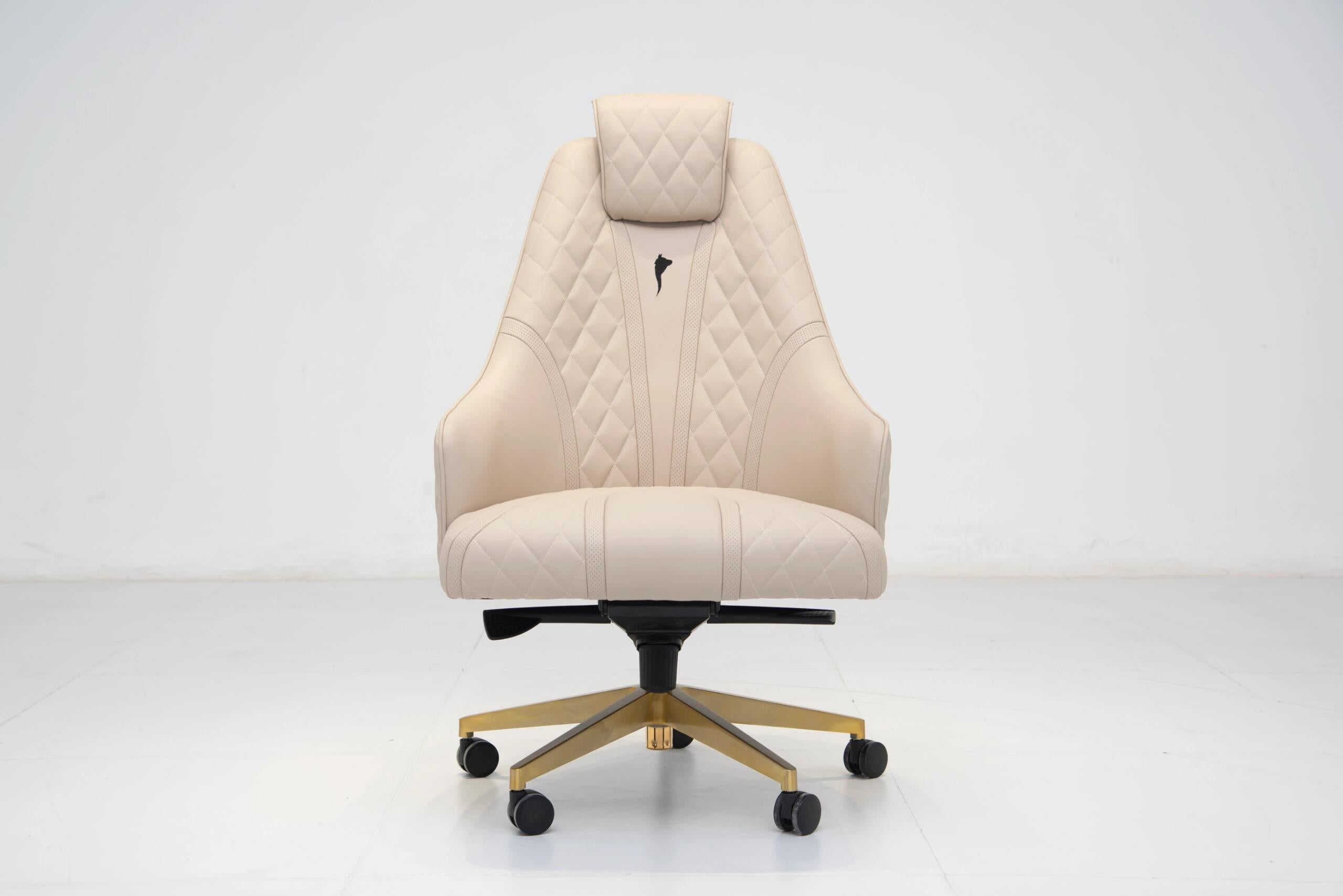 ATLAS Italian high-end creative genuine leather swivel OFFICE CHAIR