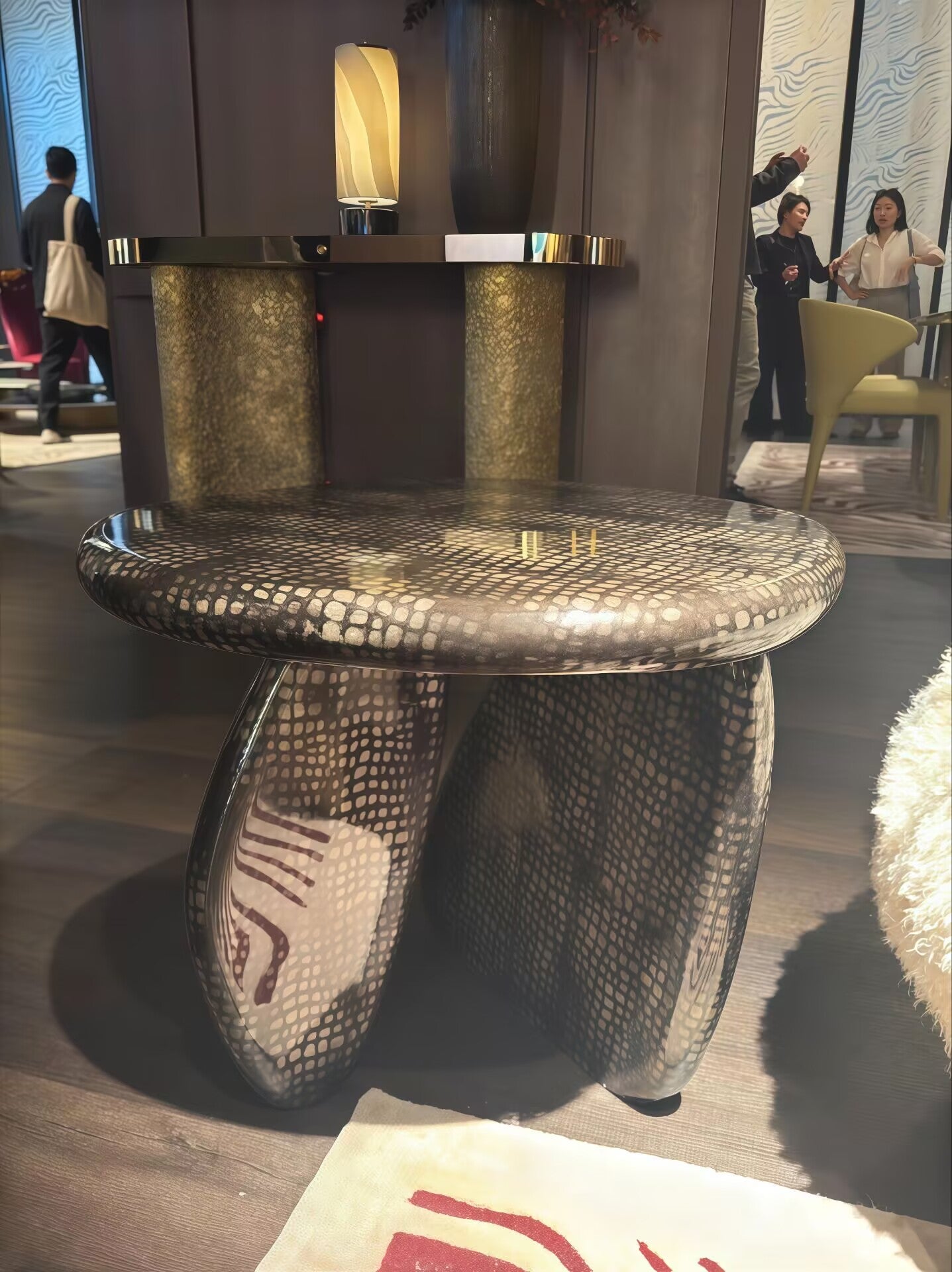 Aldabra Modern Luxury Creativity Handmade Irregular Side Table