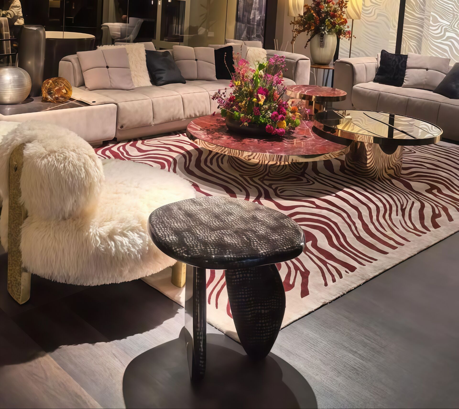 Aldabra Modern Luxury Creativity Handmade Irregular Side Table