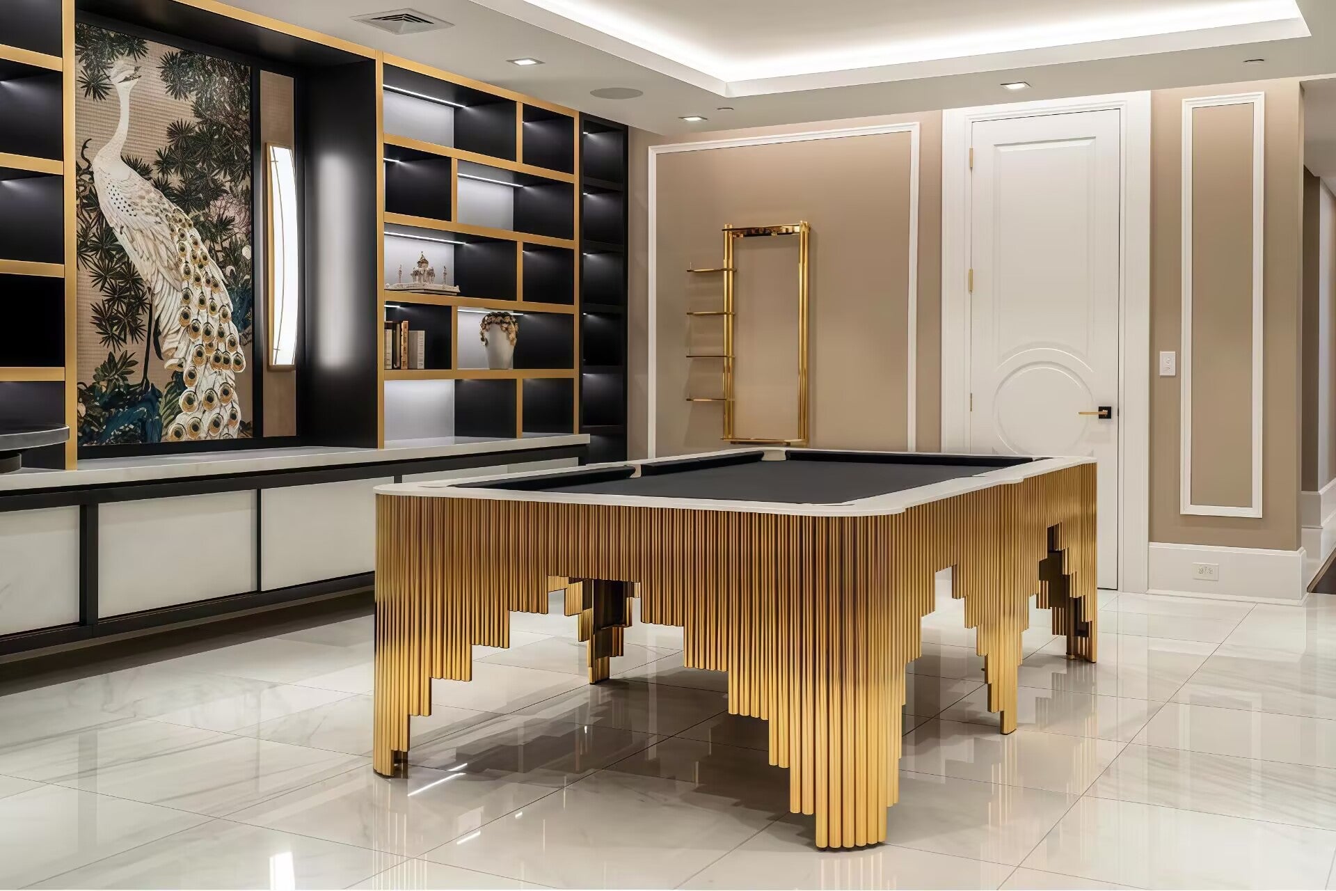 Alhambra Italian High End Stainless Steel Standard Billiard Table