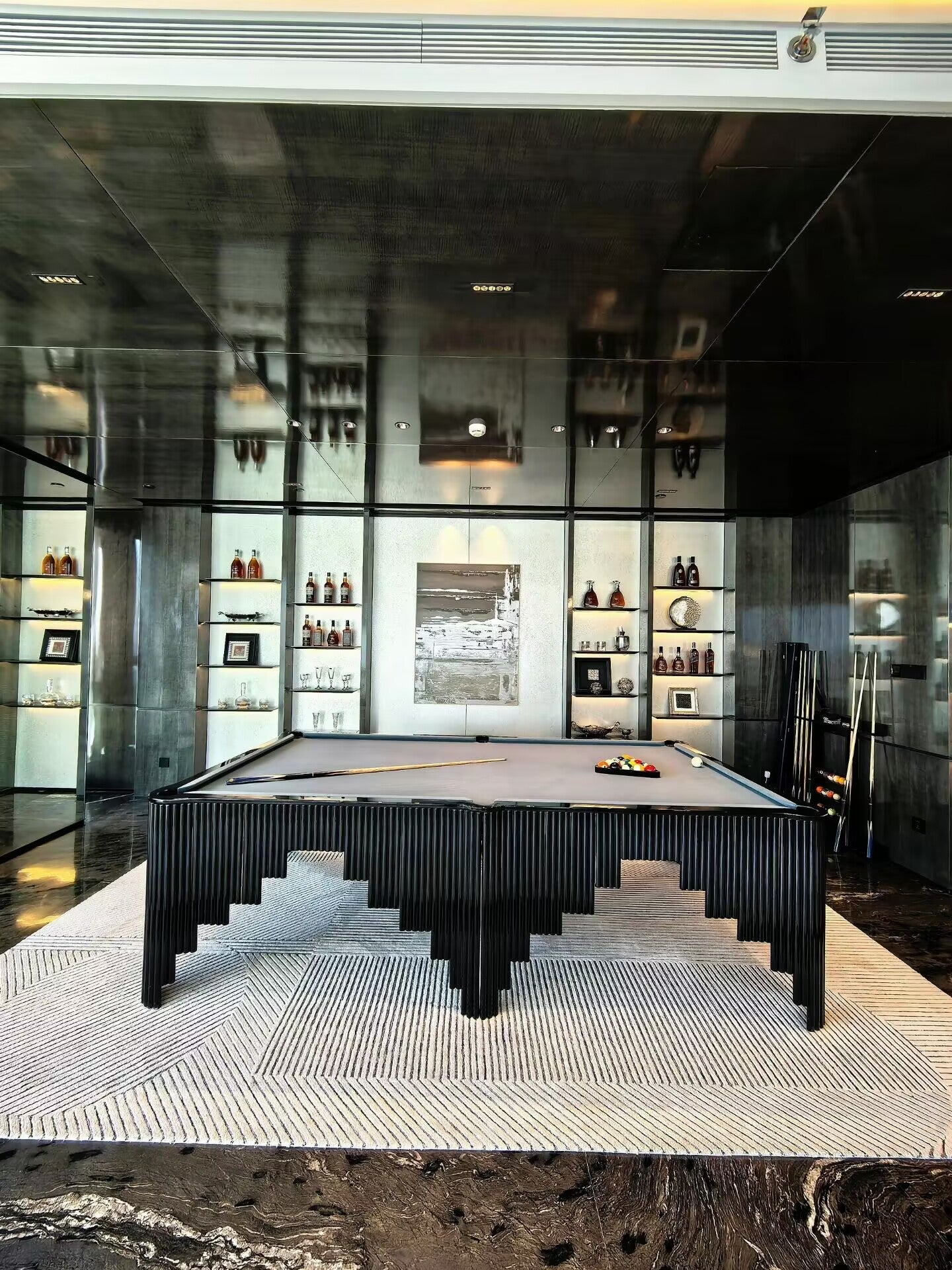 Alhambra Italian High End Stainless Steel Standard Billiard Table