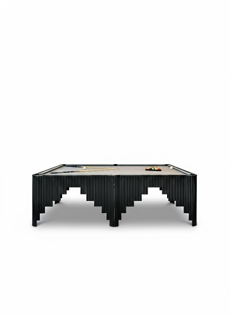 Alhambra Italian High End Stainless Steel Standard Billiard Table