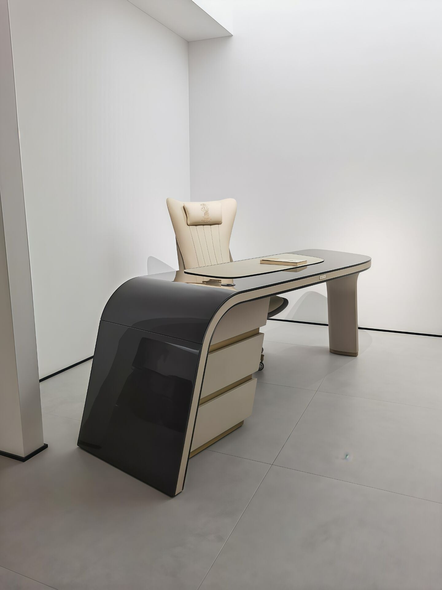 Ambassador Italian Luxury Unique Creative Custom Solid Wood Desk