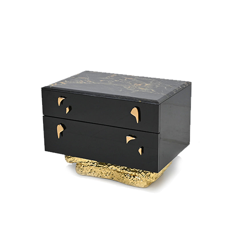 Angra Marble and brass elegance Night Stand