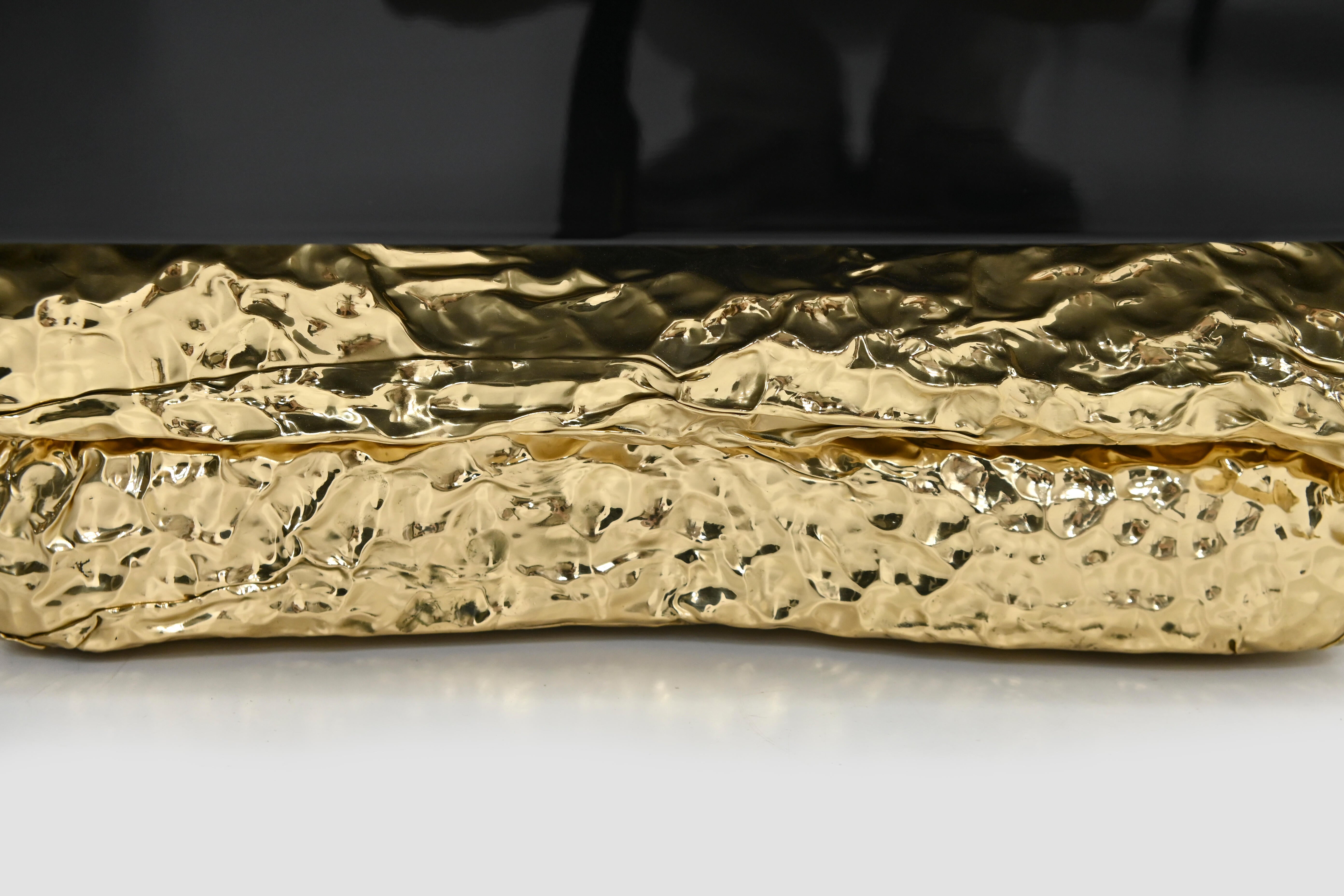 Angra Marble and brass elegance Night Stand