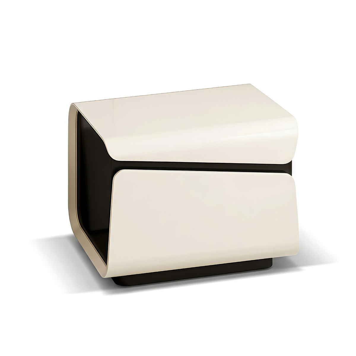 Bedroom Upscale Art Minimalist Solid Wood Customize Bedside Table