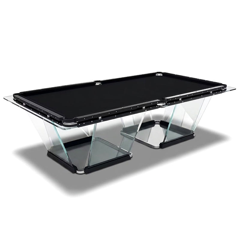 Villa Entertainment Room Designer Solid Wood Glass Billiard Table