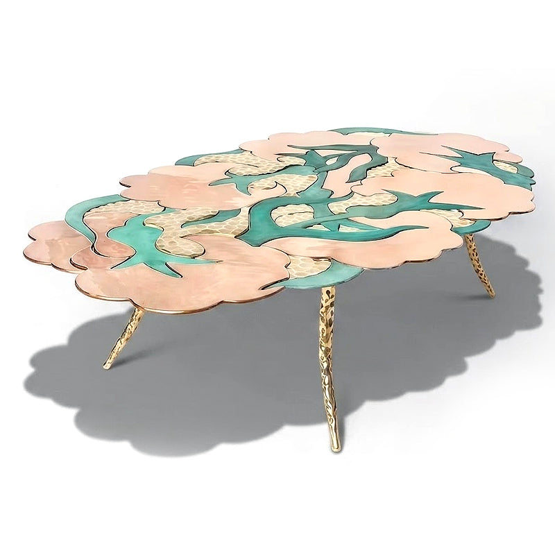 Caramelo Modern Metal Artistic Colorful Customize Coffee Table