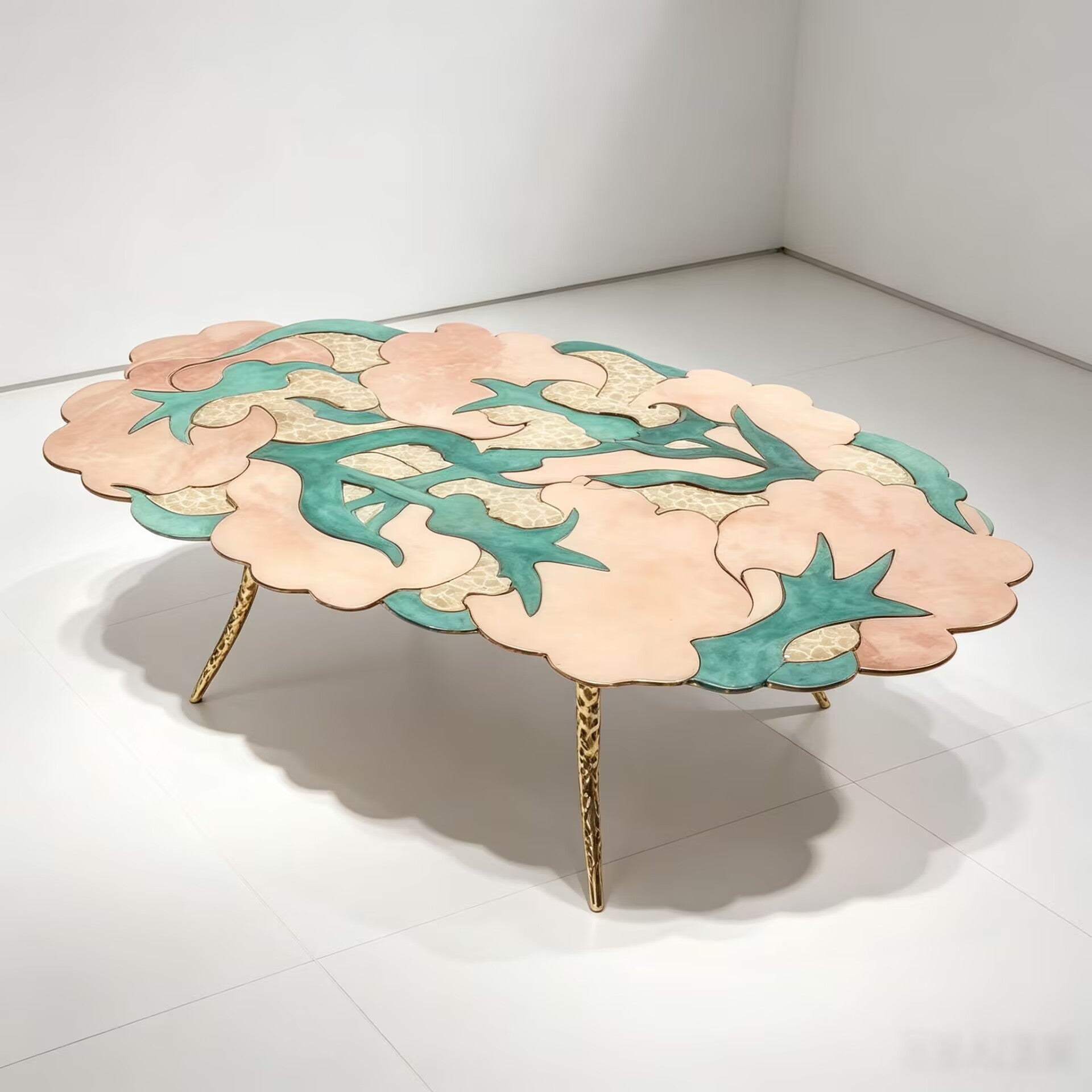 Caramelo Modern Metal Artistic Colorful Customize Coffee Table