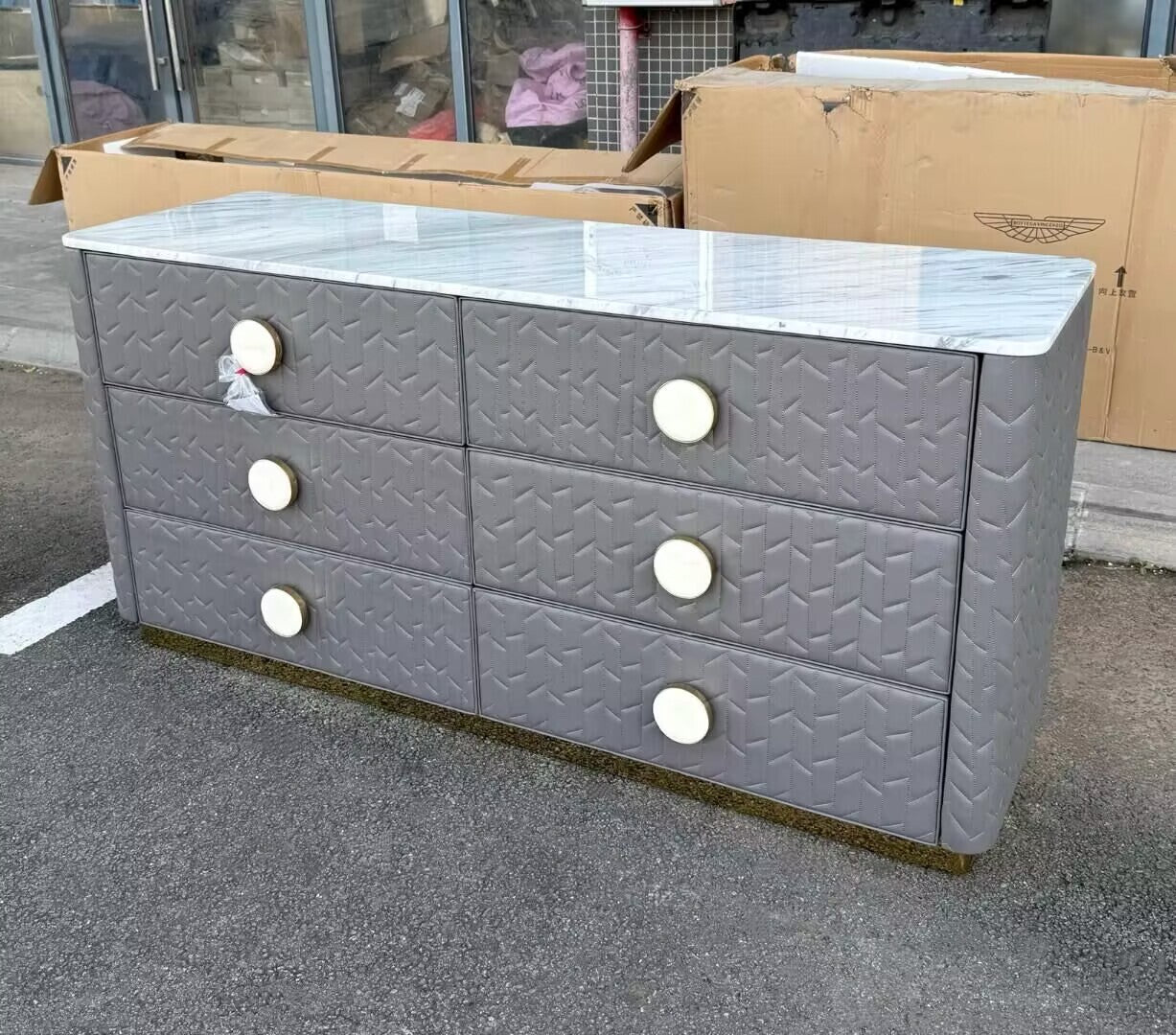 Charisma Upscale Designer Fabric Artistic Customize Storage Locker
