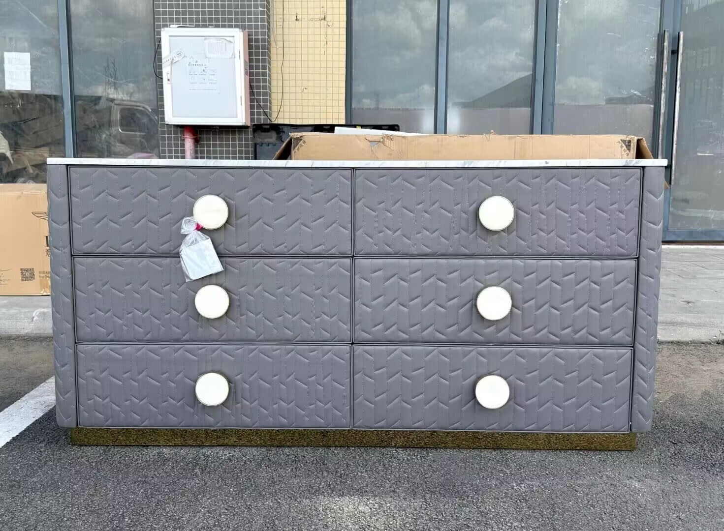 Charisma Upscale Designer Fabric Artistic Customize Storage Locker