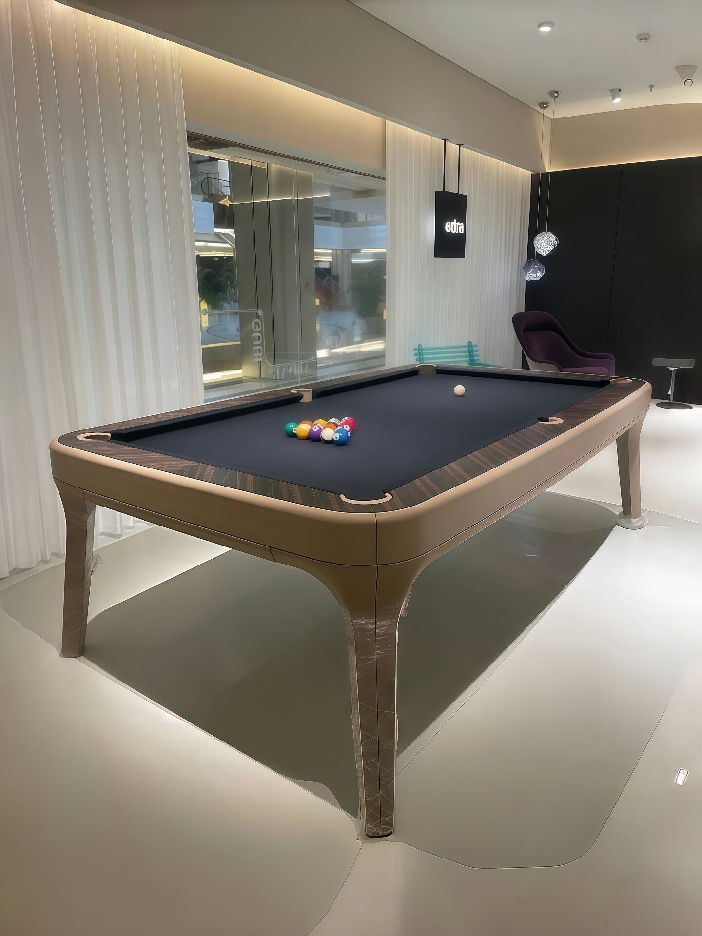 Dandy Luxury Italian Highend Designer Solid Wood Billiard Table