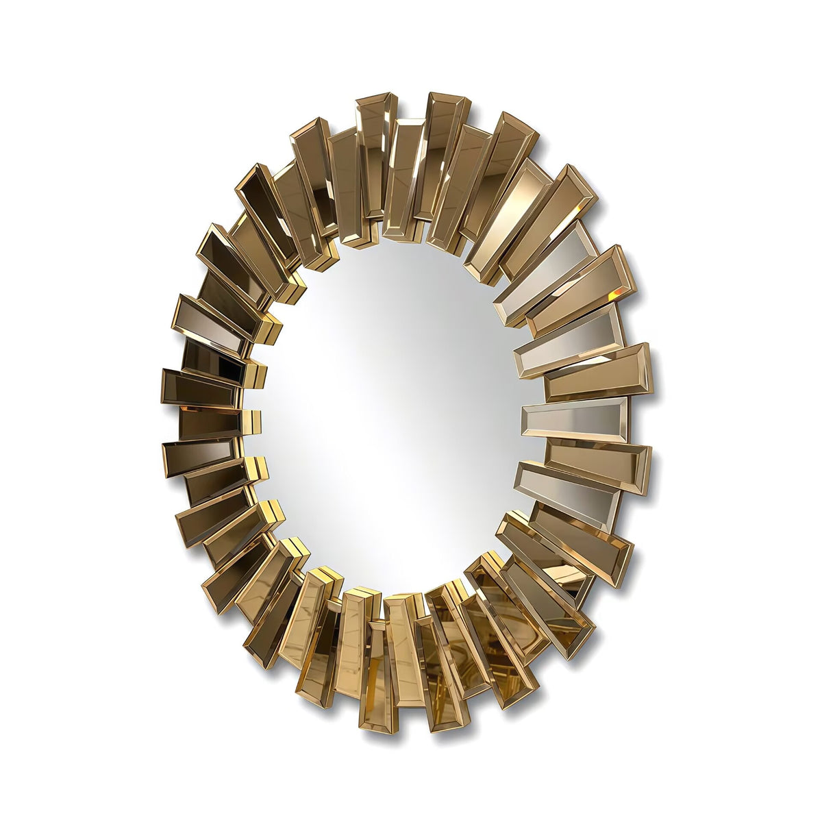 Modern Designer Artistic Wall-Mounted Splicing Decorative Mirror
