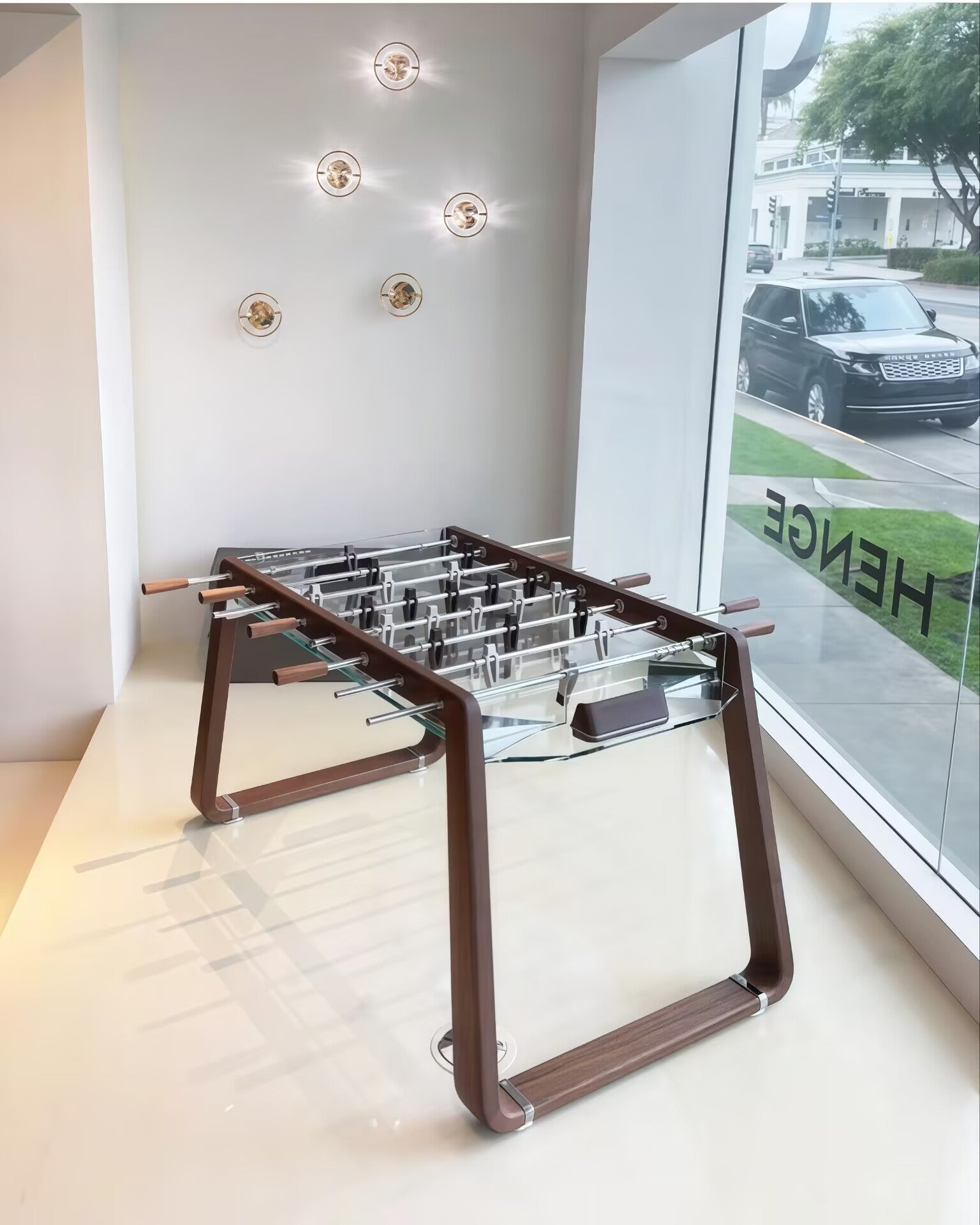 Derby Italian Style Light Luxury Indoor Solid Wood Standard Football Table