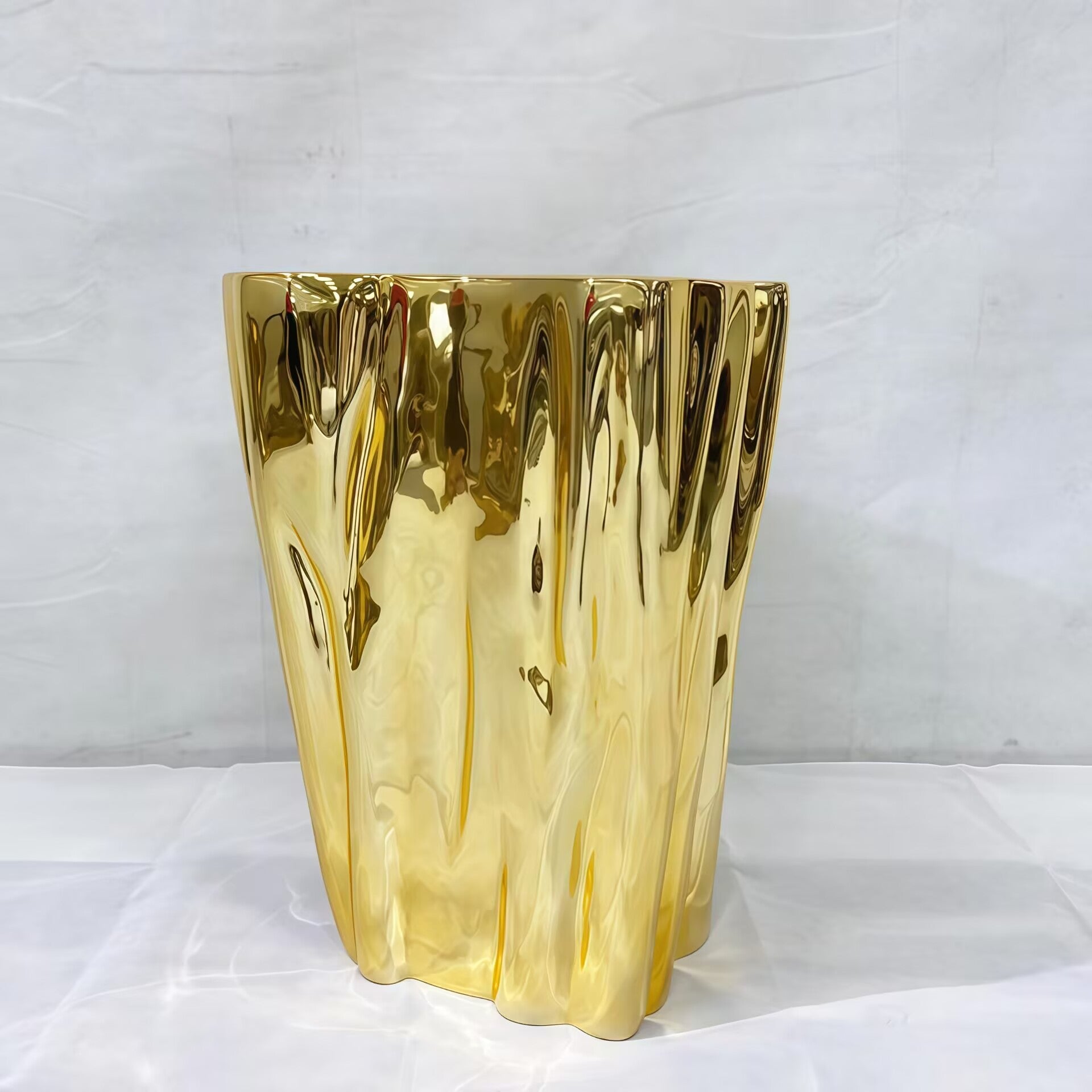حوض غسيل فني إبداعي عالي الجودة من EDEN FREESTANDING مصنوع من الفولاذ المقاوم للصدأ 