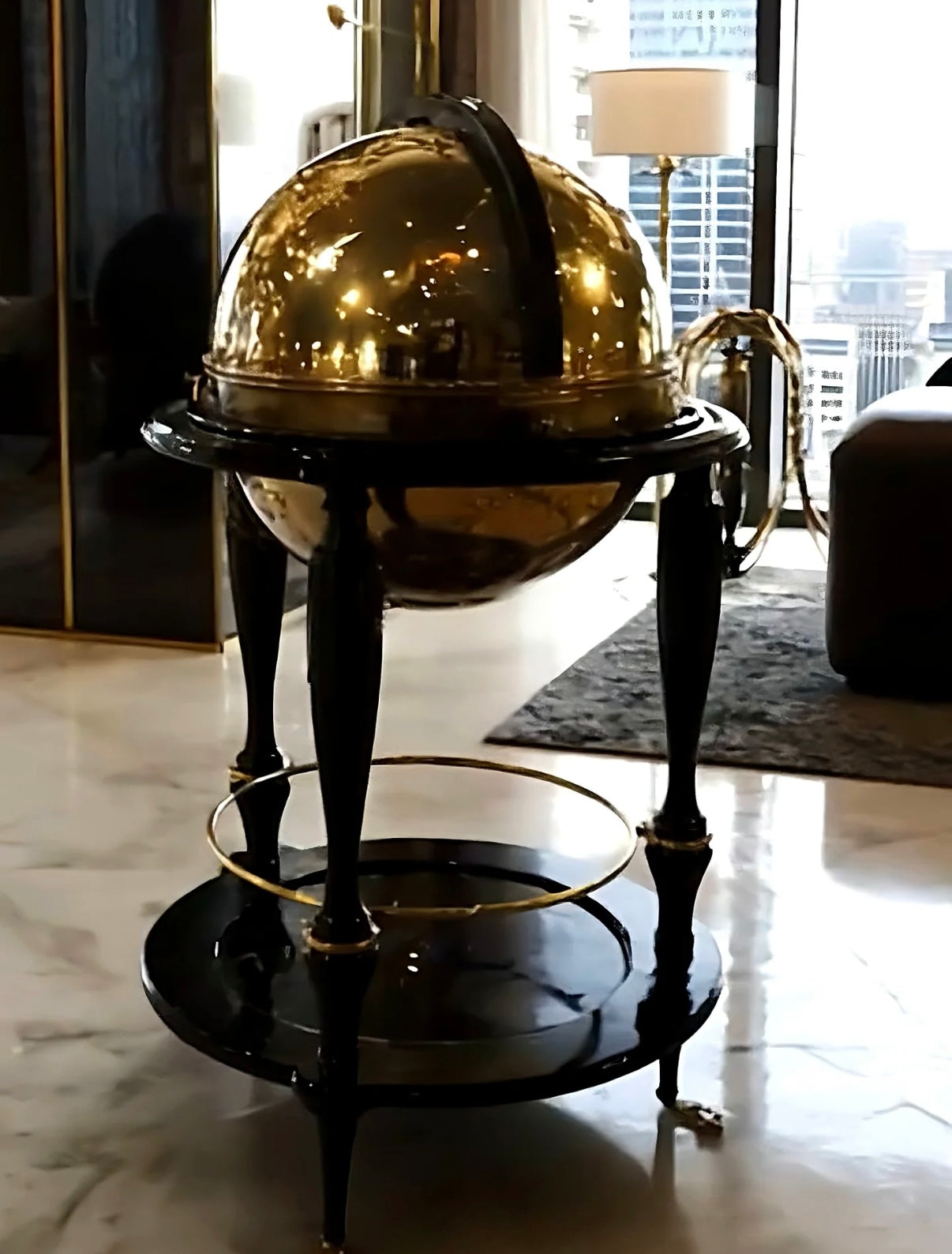 Pure copper gold Stock equator gold bar