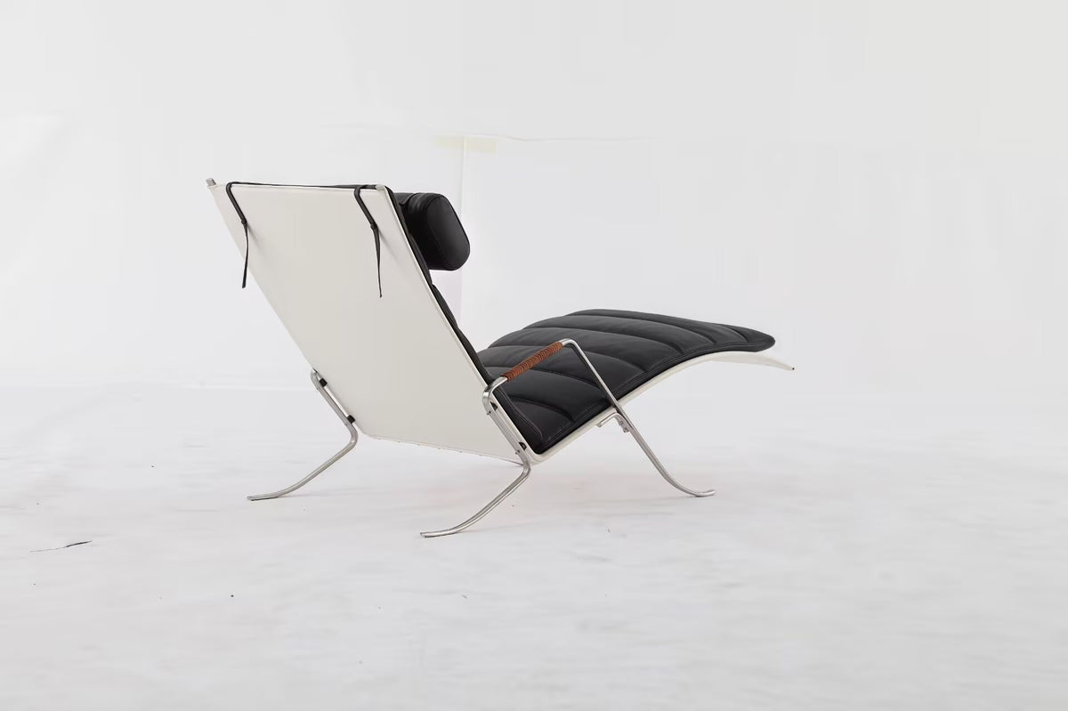 Fk 87 Modern High-End Artistic Leather Grasshopper Lounge Chair
