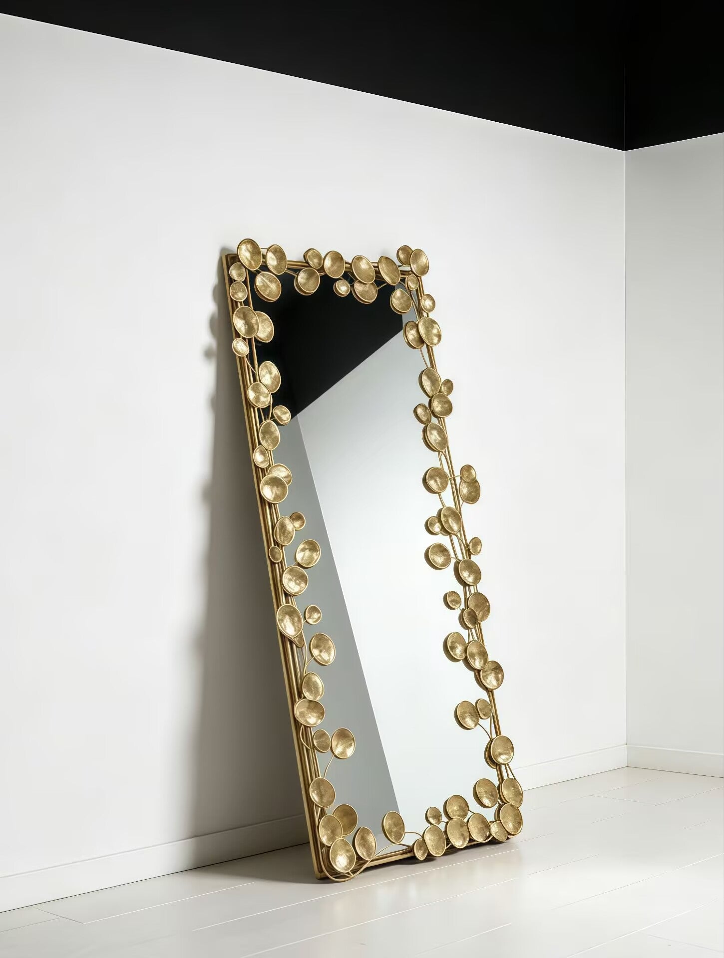 Modern Minimalism Artistic Metal Customize Full-Length Mirror