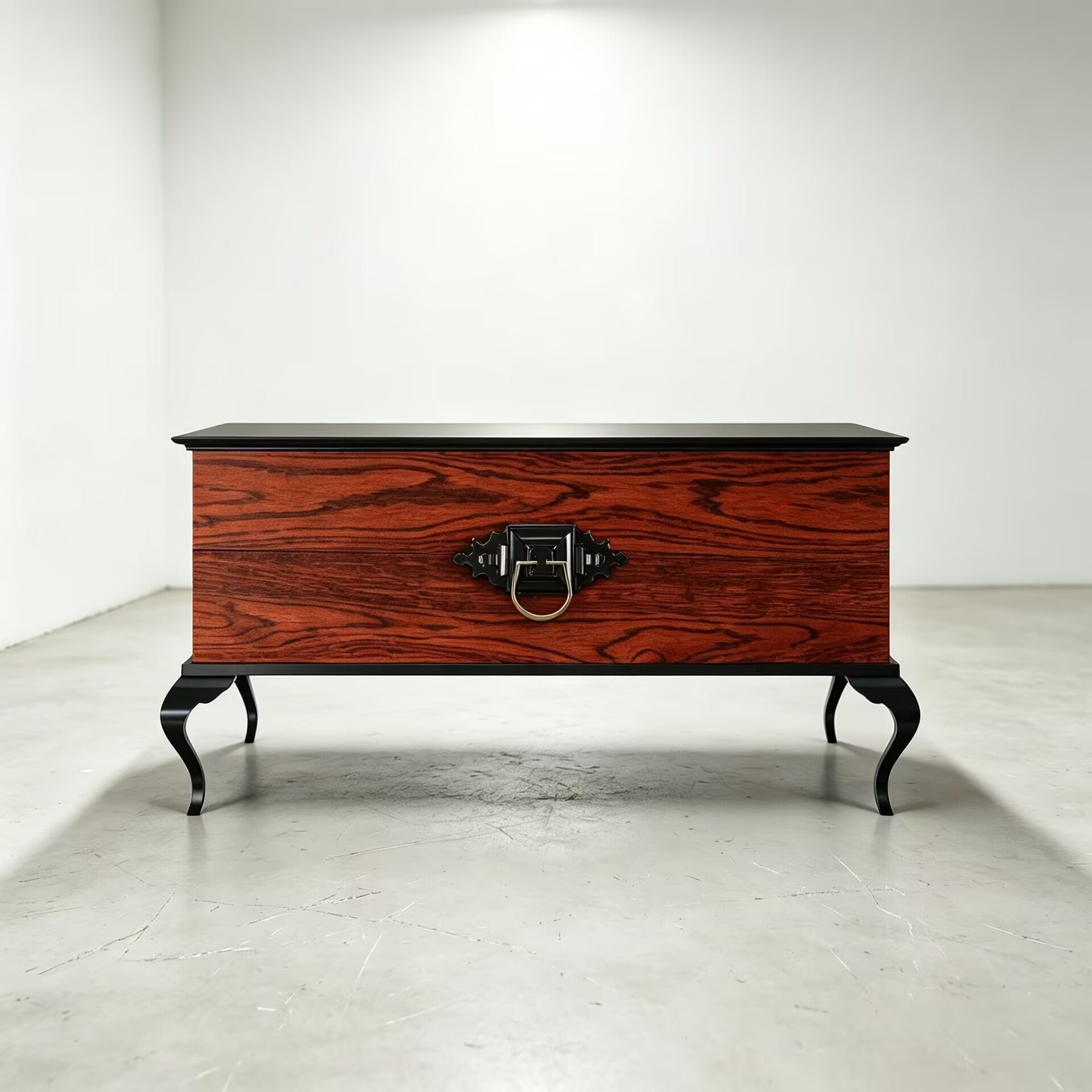 Guggenheim Italian Creativity High-End Solid Wood Nightstand