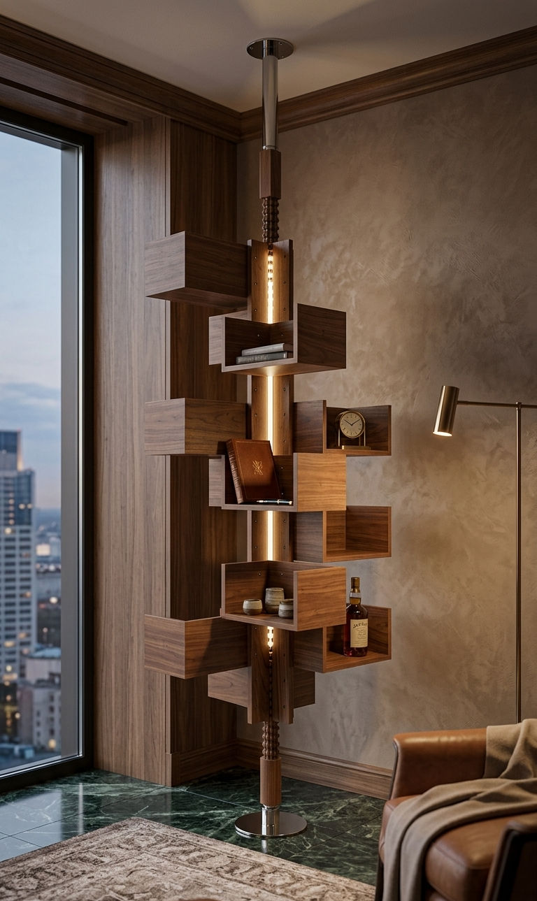 Rotating Bookshelf