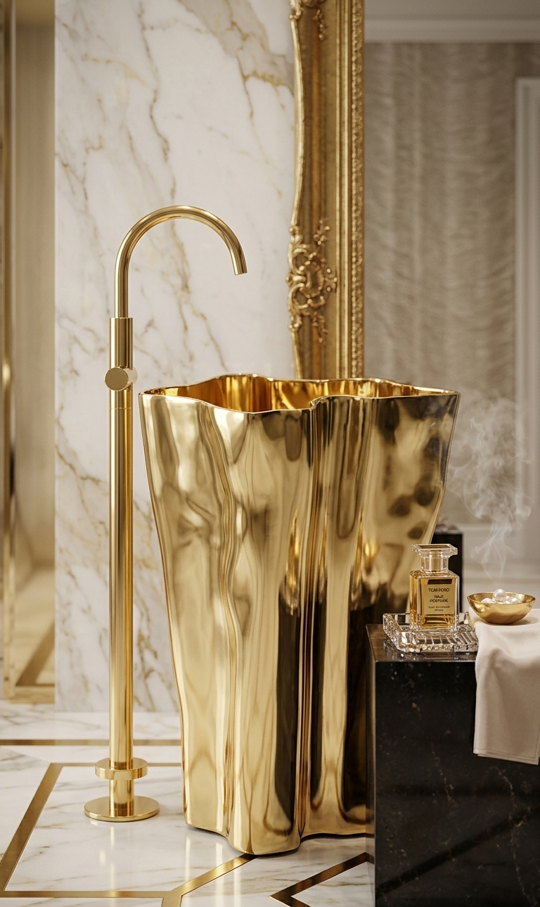Stainless Steel Art Washbasin
