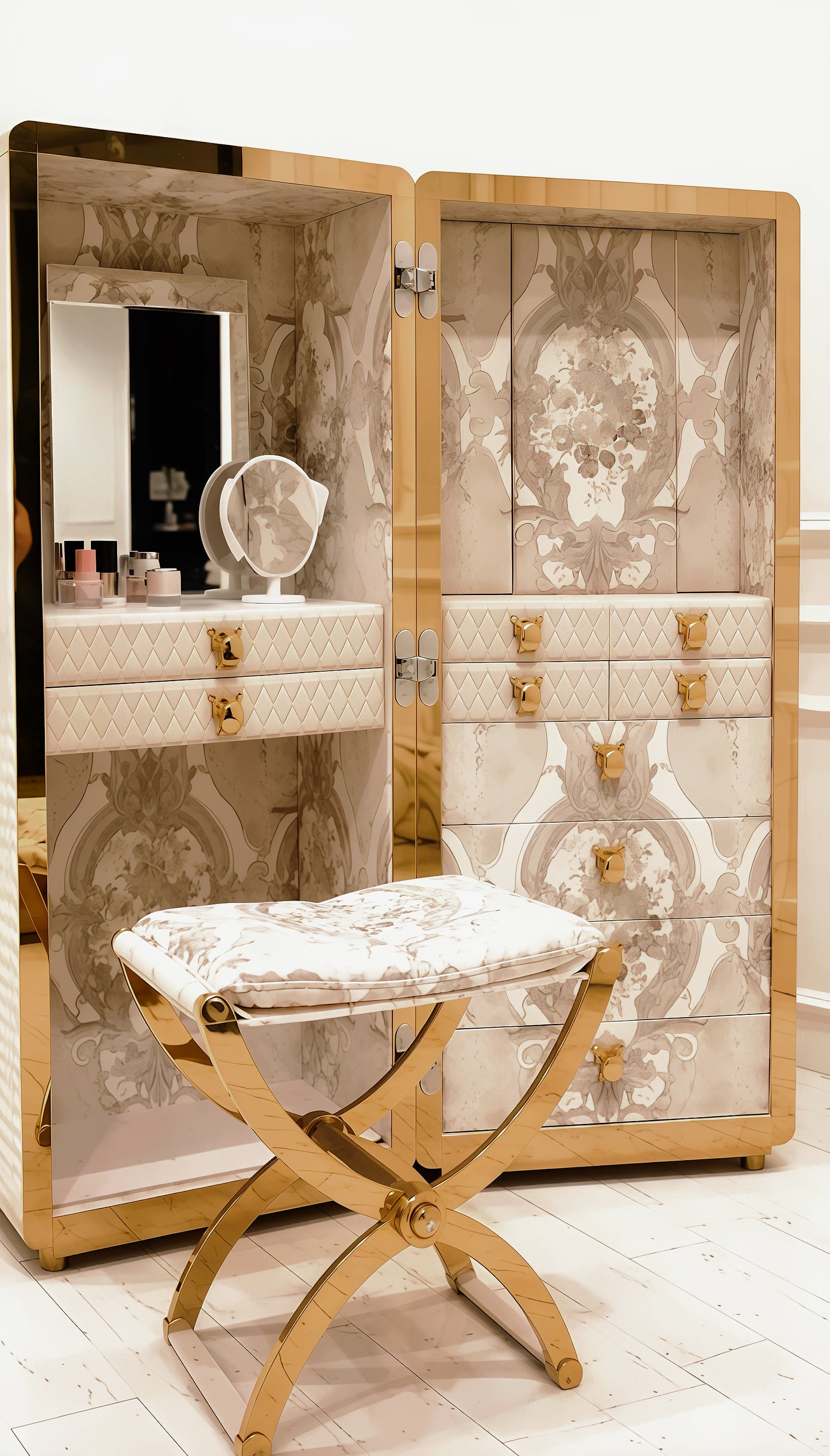 Grandtour Classic high-end jewelry cabinet