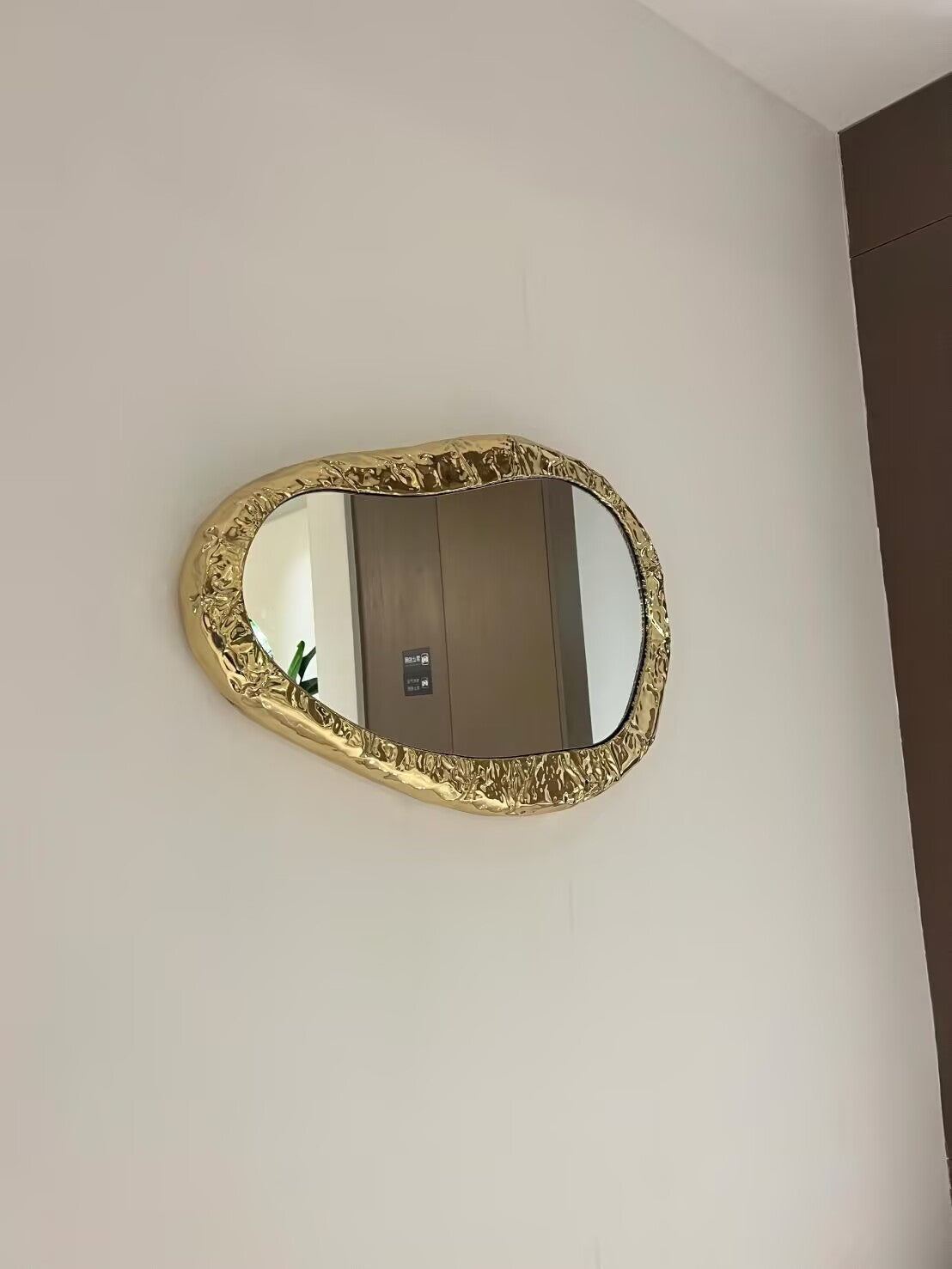 HALO Luxury brass special-shaped high-end decorative MIRROR