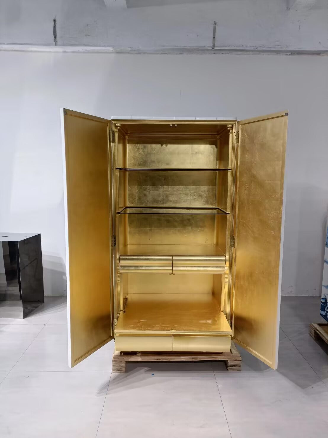 HERITAGE Neoclassical high-end hand-painted solid wood cabinet