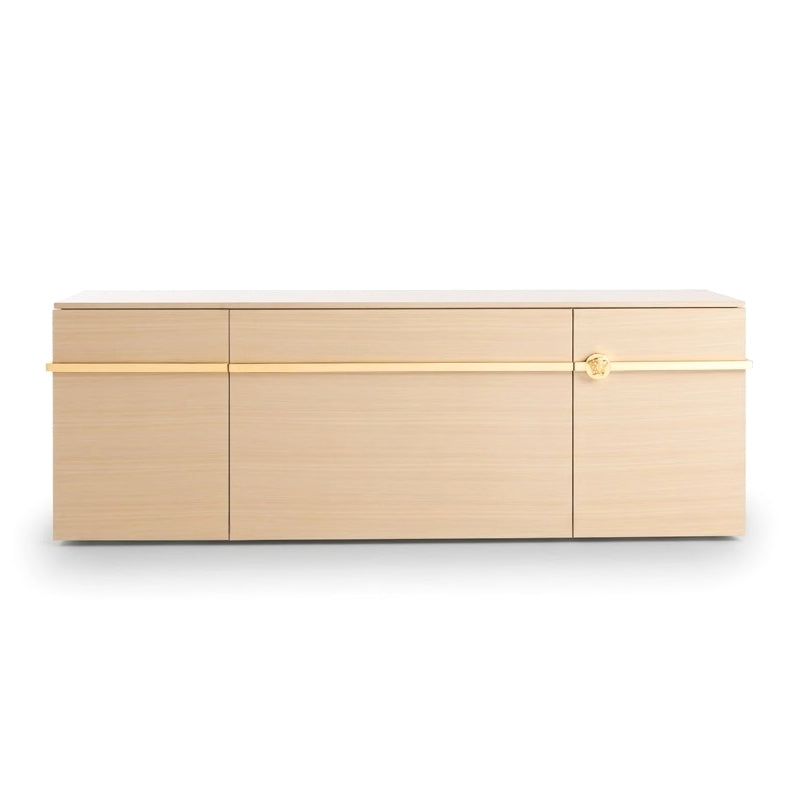 Iconic Buffet Italian Upscale Minimalism Solid Wood Custom Sideboard