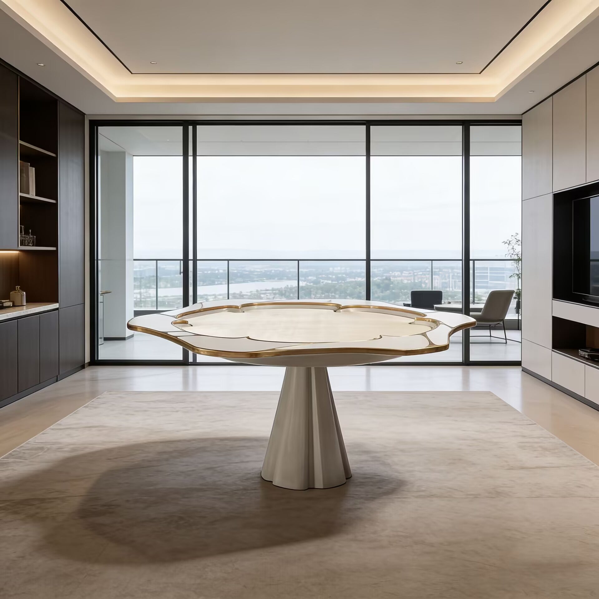 Imperial Exo Luxurious Artistic Customize Solid Wood Poker Table