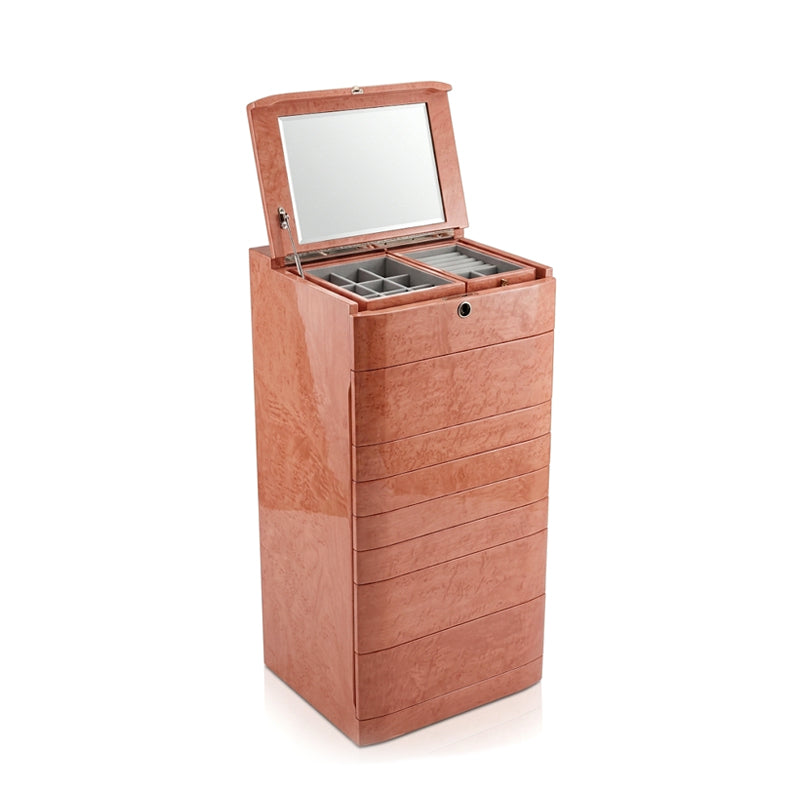 Designer Modern Creativity Bedroom Solid Wood Jewelry Cabinet