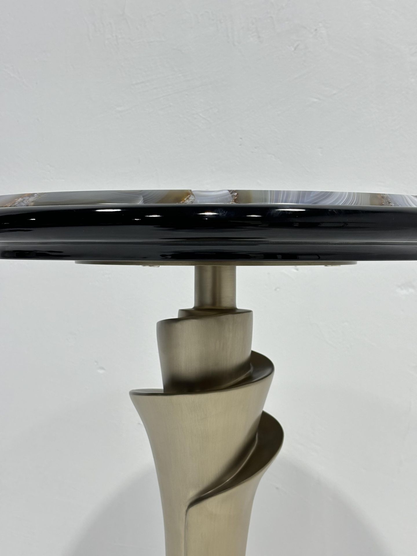 Kenaz Modern Luxury Creative Living Room Marble Round Side Table