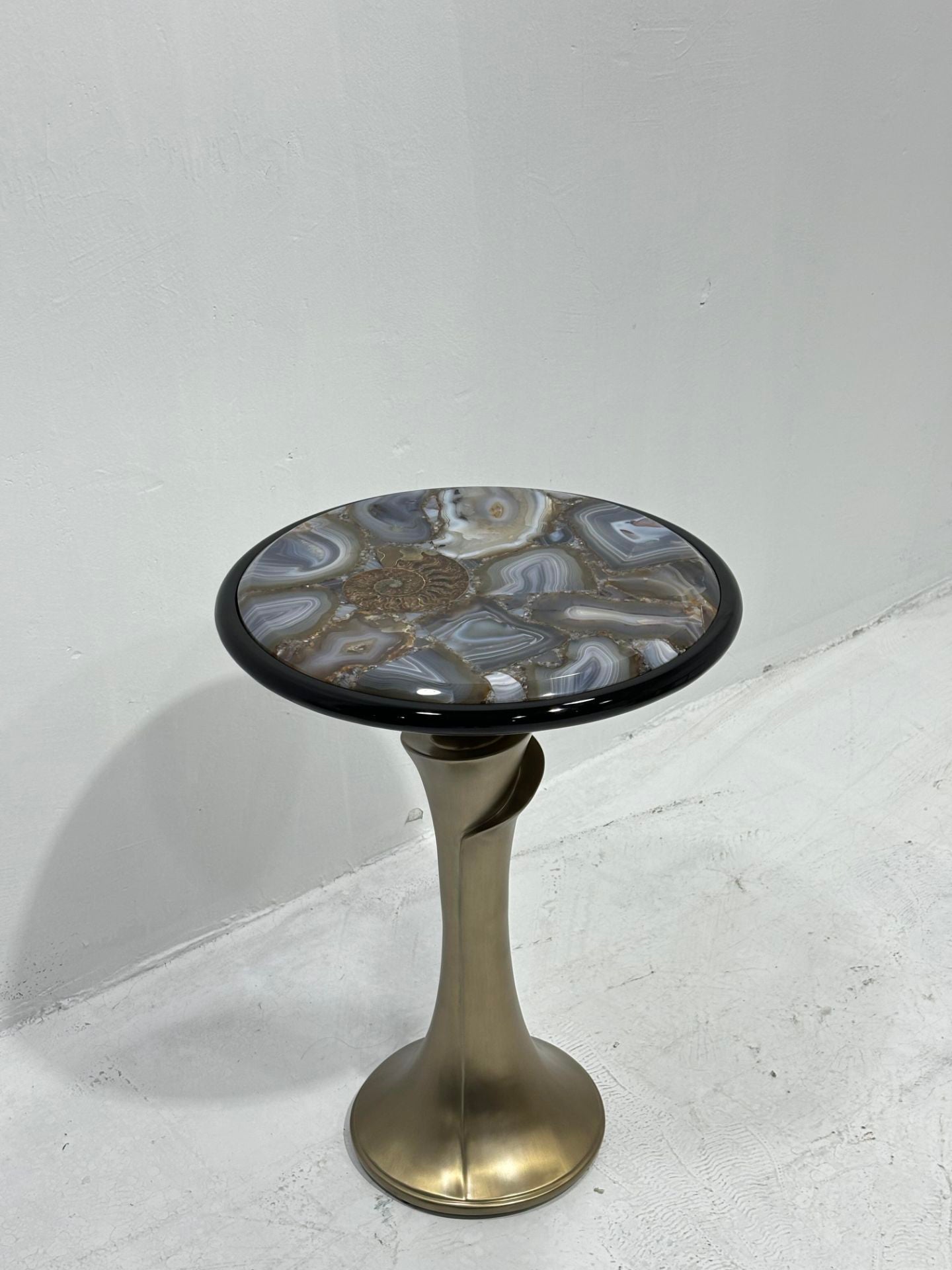 Kenaz Modern Luxury Creative Living Room Marble Round Side Table
