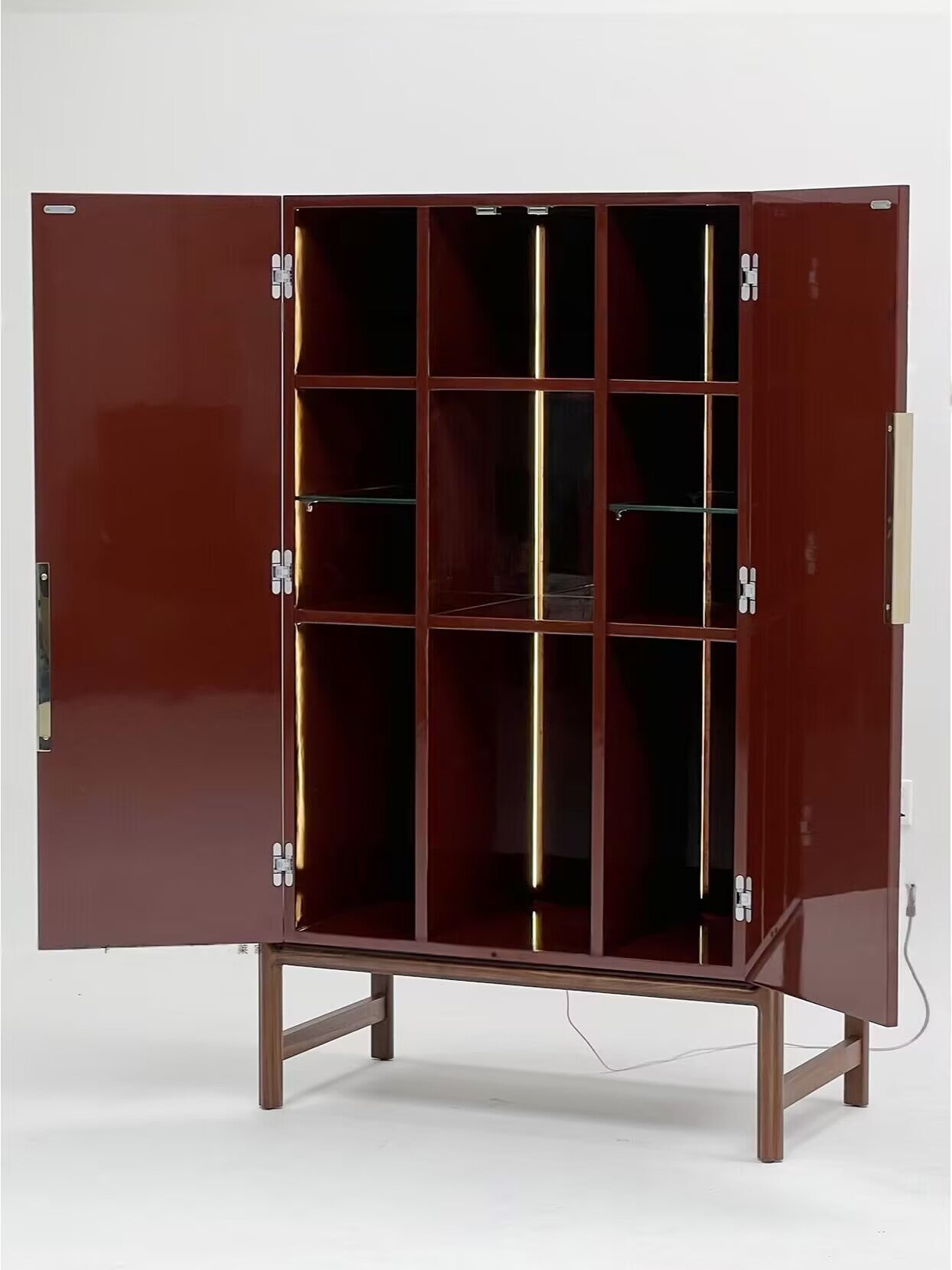 Kings Cross Living Room Luxury Creativity Solid Wood Wine Cabinet
