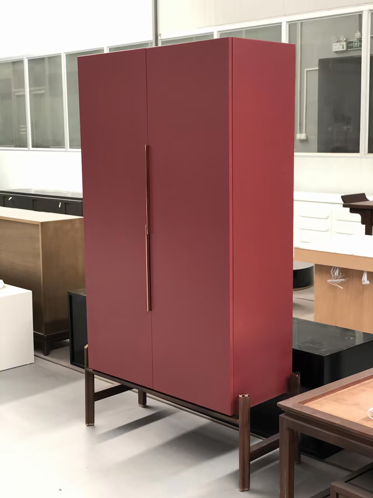 Kings Cross Living Room Luxury Creativity Solid Wood Wine Cabinet