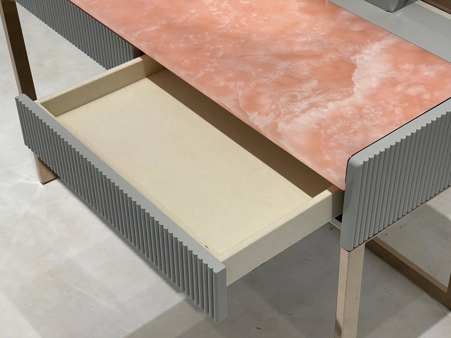 Kobol Italian Marble Minimalist Creative Bedroom Dressing Table