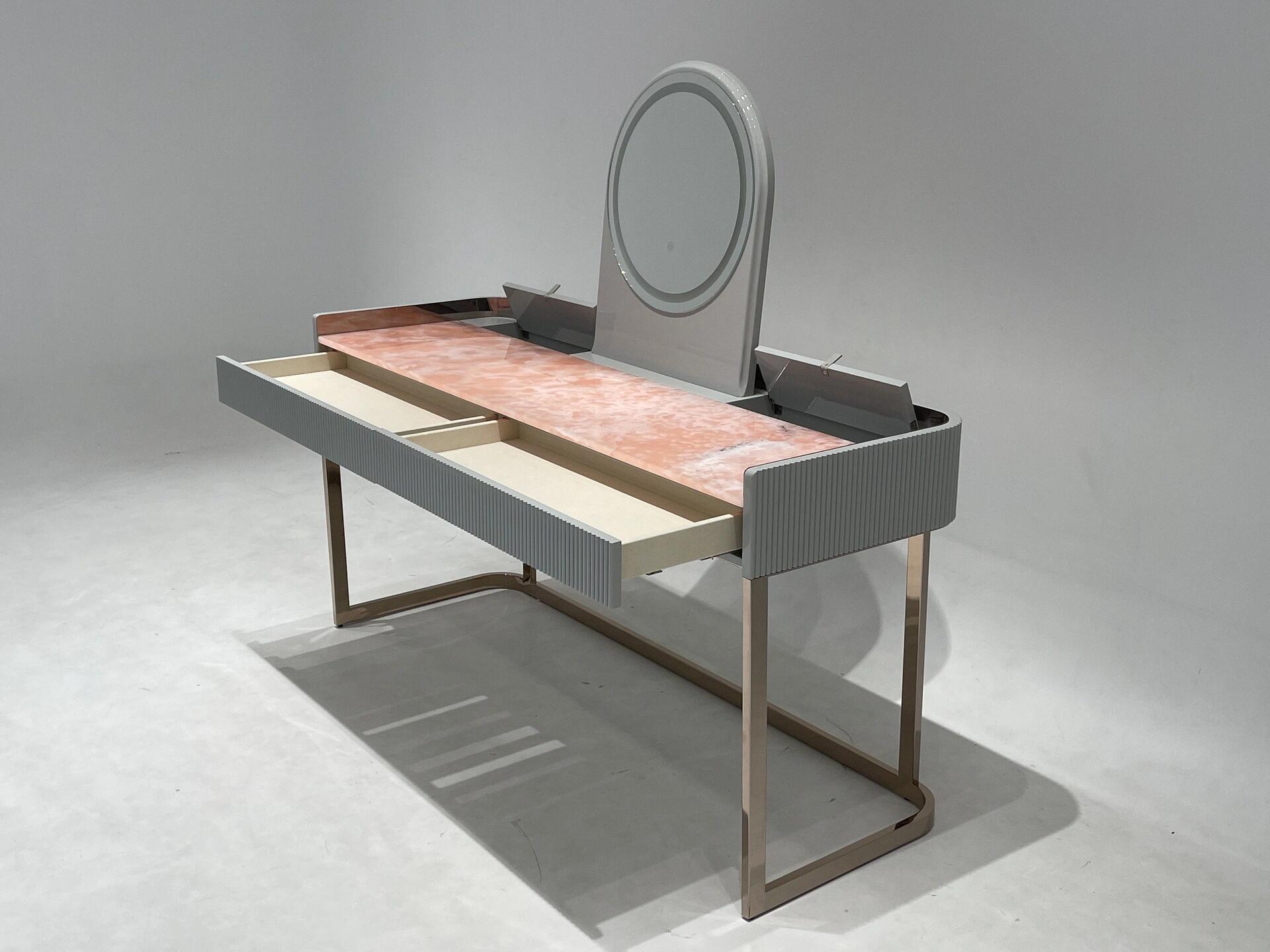 Kobol Italian Marble Minimalist Creative Bedroom Dressing Table