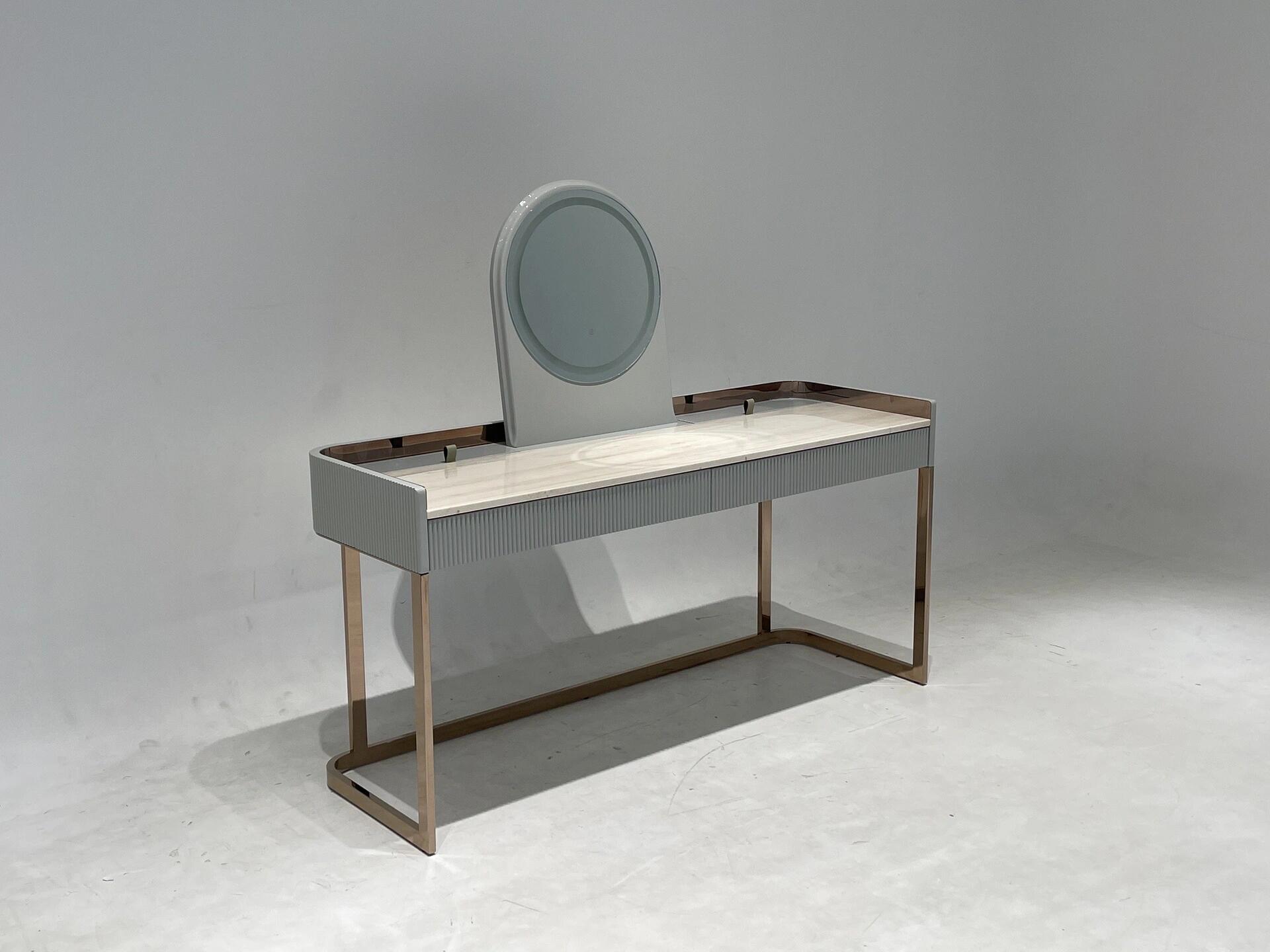 Kobol Italian Marble Minimalist Creative Bedroom Dressing Table
