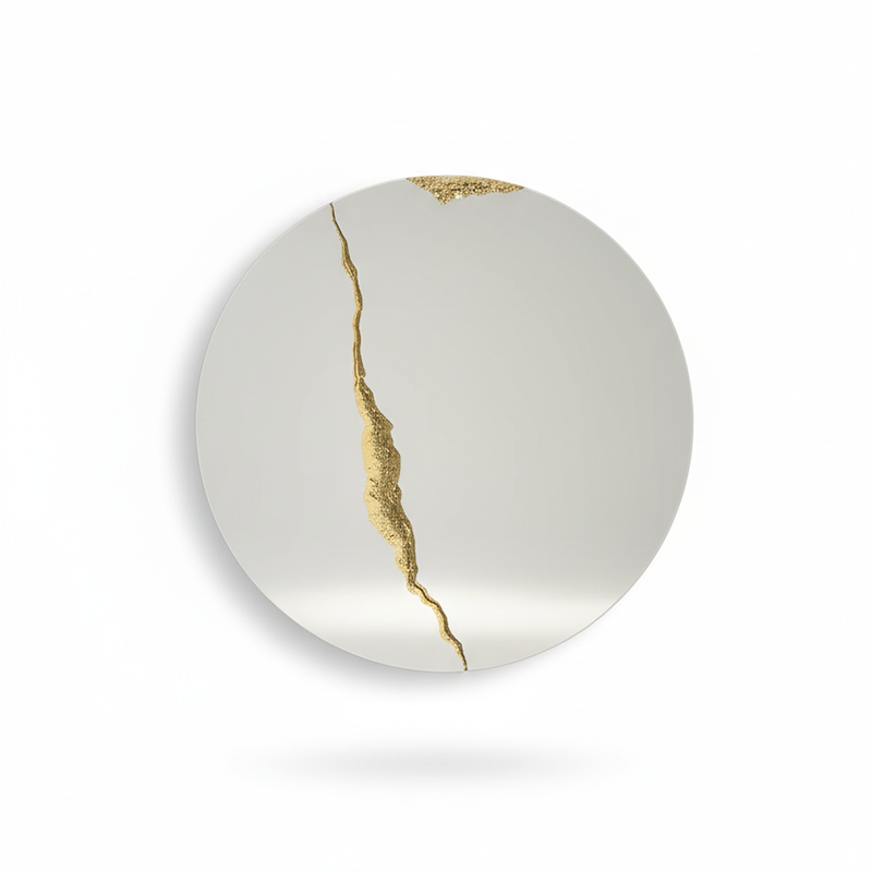 LAPIAZ Light luxury high-end entrance round decorative MIRROR