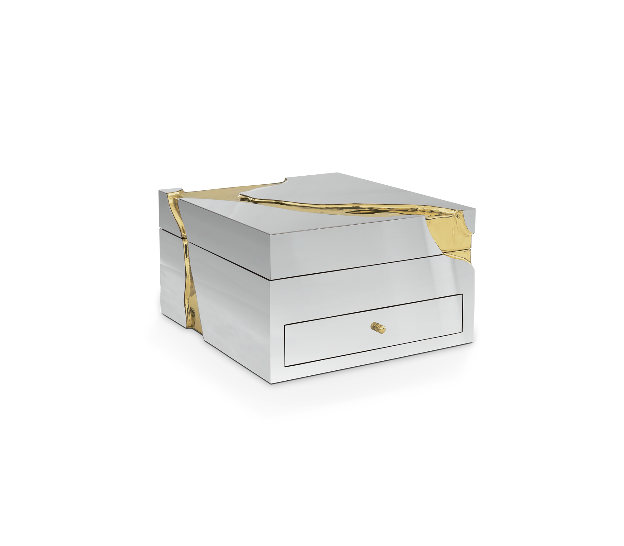 LAPIAZ Light luxury design high-end custom metal watch box